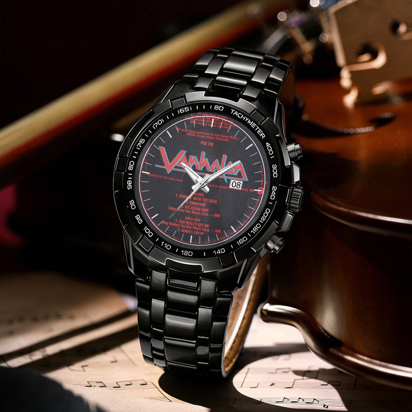 Van Halen Albums Collection Watch - Multiple Classic Album Designs Available