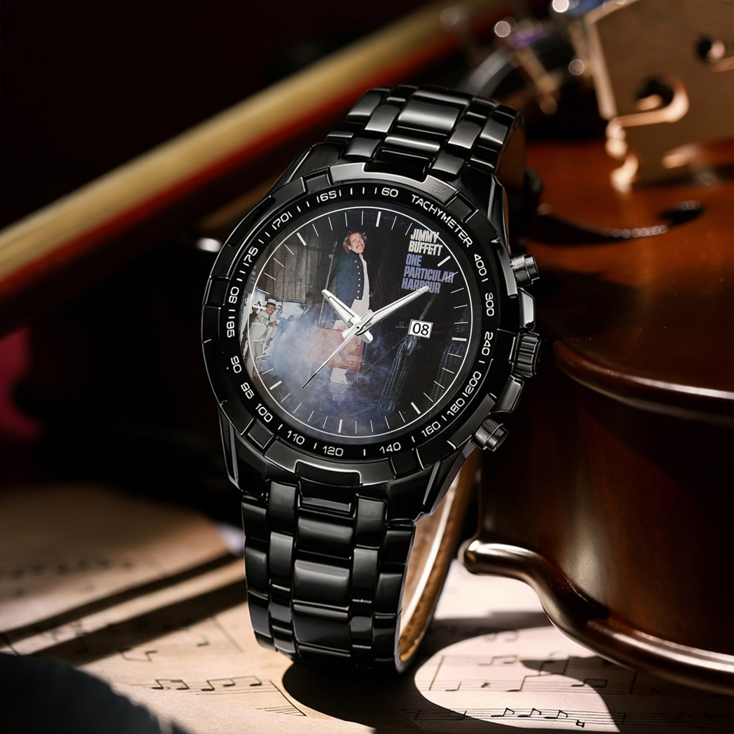 Jimmy Buffett Albums Collection Watch 2 - Multiple Classic Album Designs Available