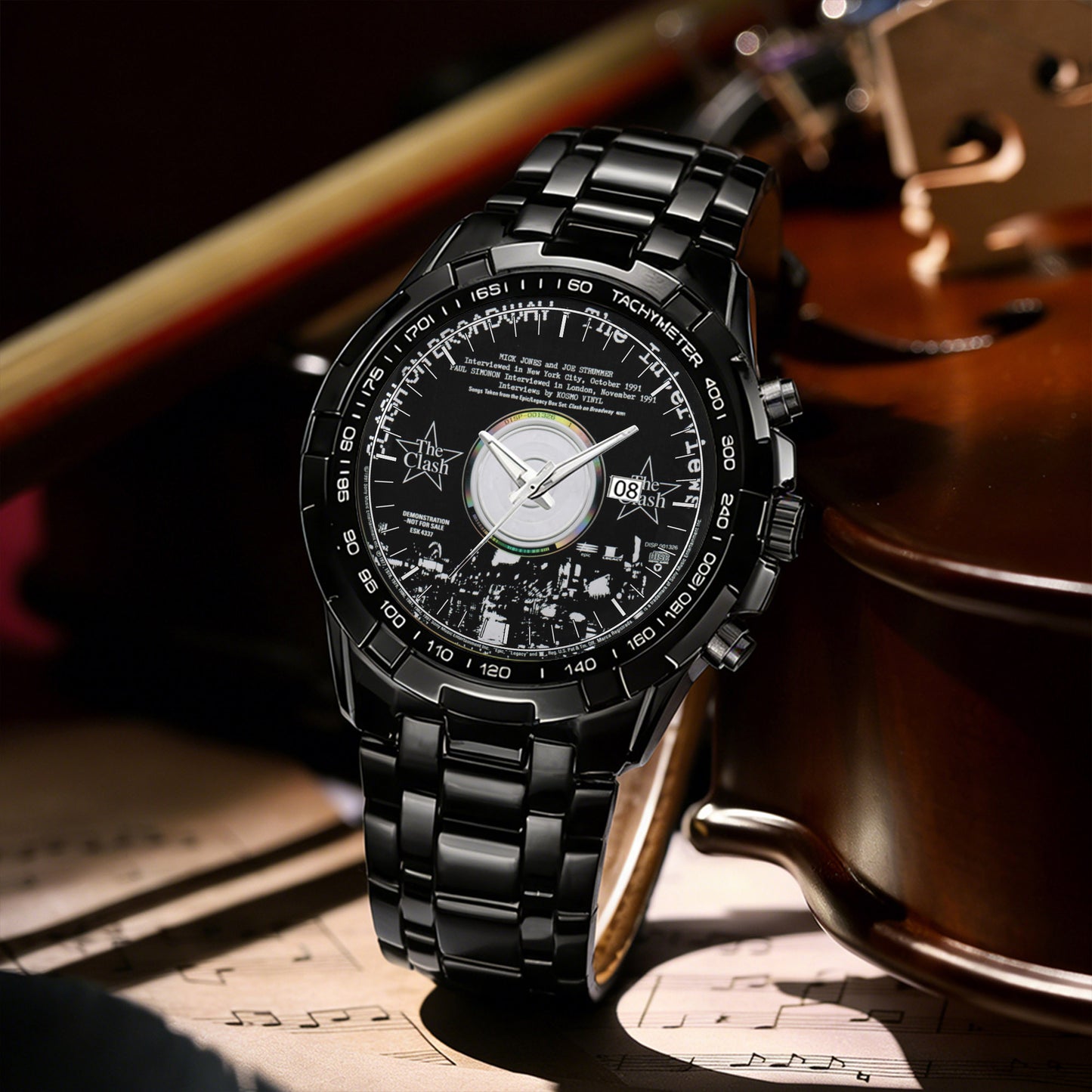 The Clash Albums Collection Watch - Multiple Classic Album Designs Available