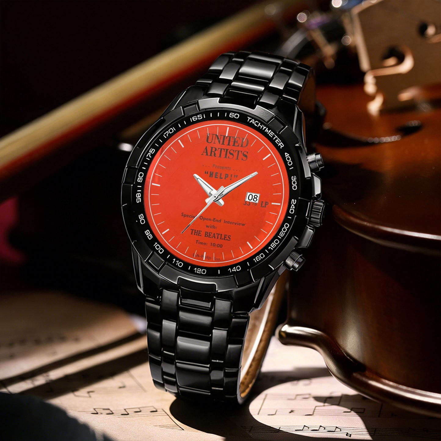 The Beatles Albums Collection Watch - Multiple Classic Album Designs Available
