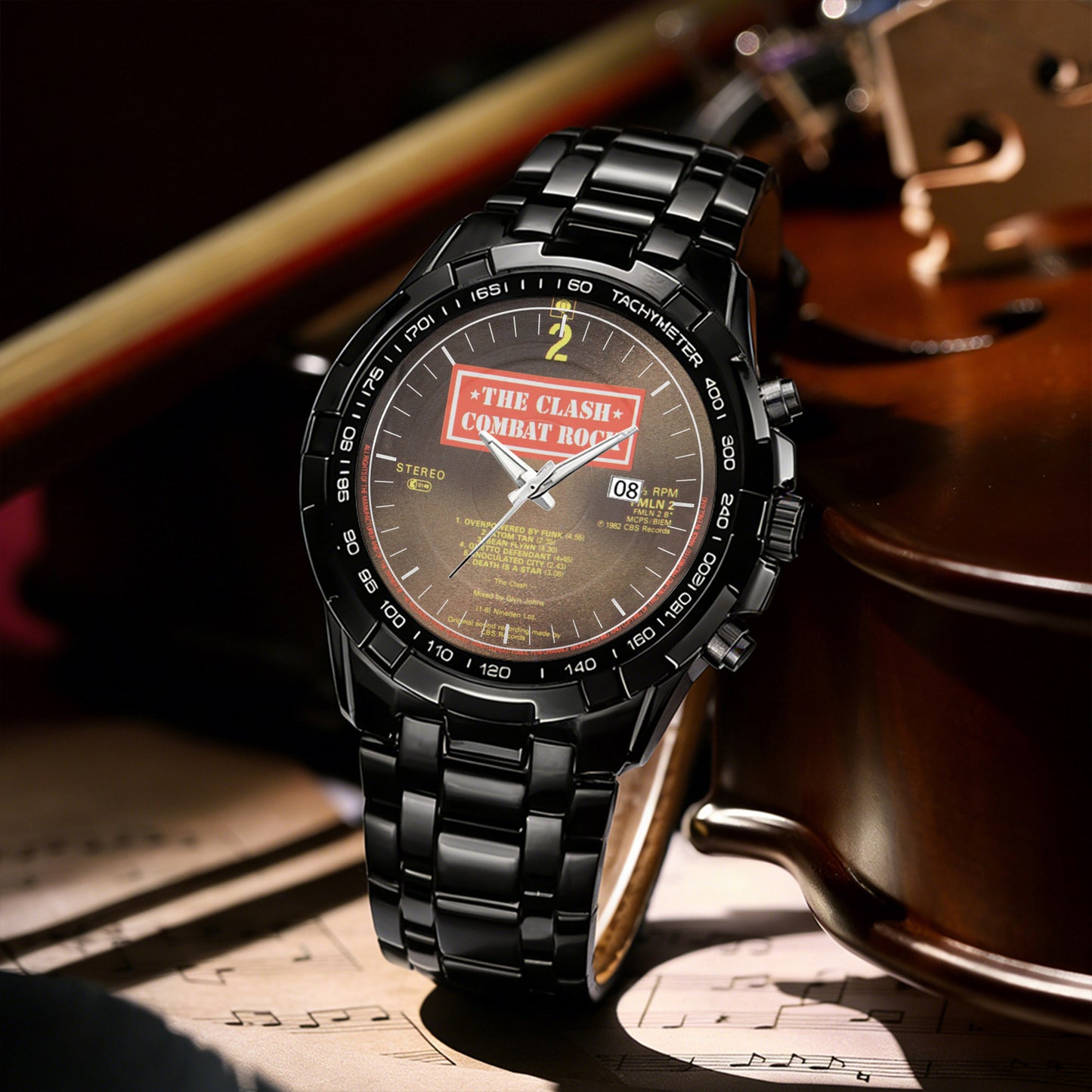The Clash Albums Collection Watch - Multiple Classic Album Designs Available