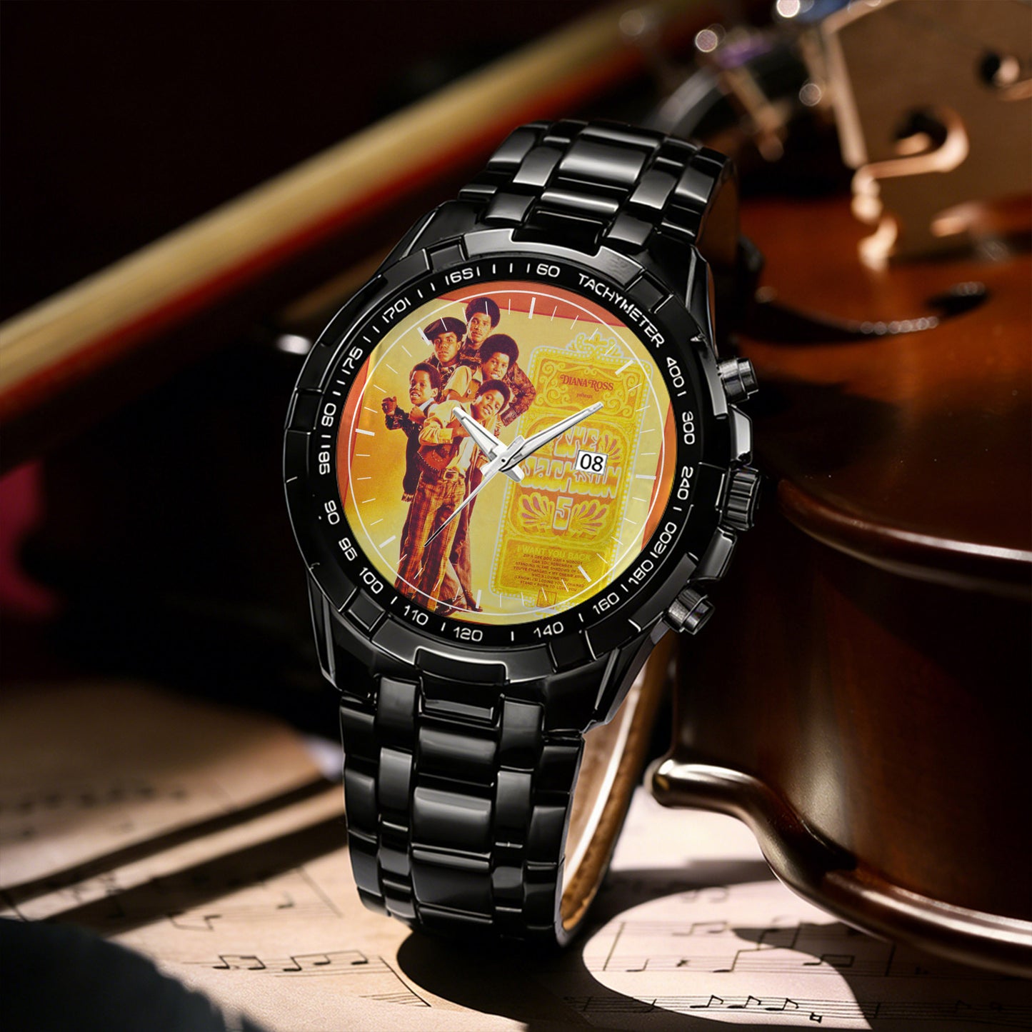 The Jackson 5 Albums Collection Watch - Multiple Classic Album Designs Available