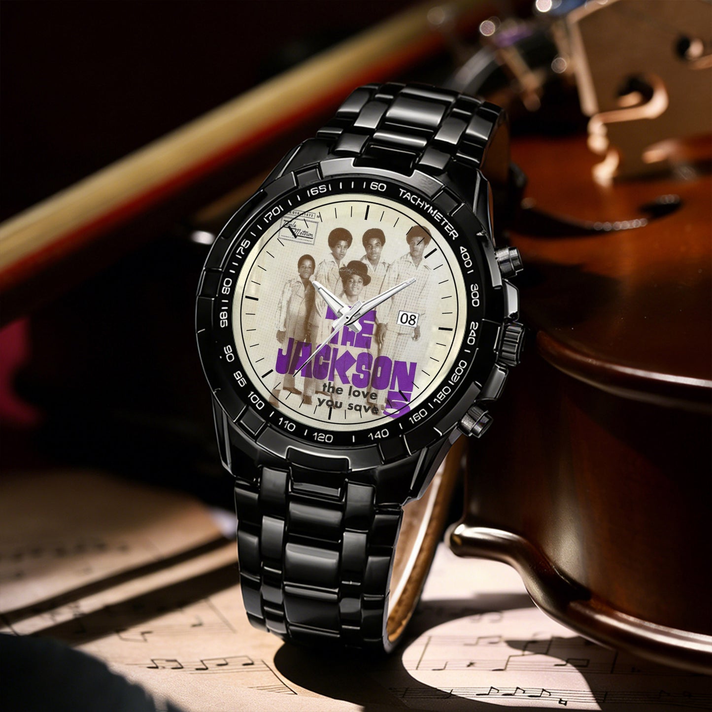 The Jackson 5 Albums Collection Watch - Multiple Classic Album Designs Available