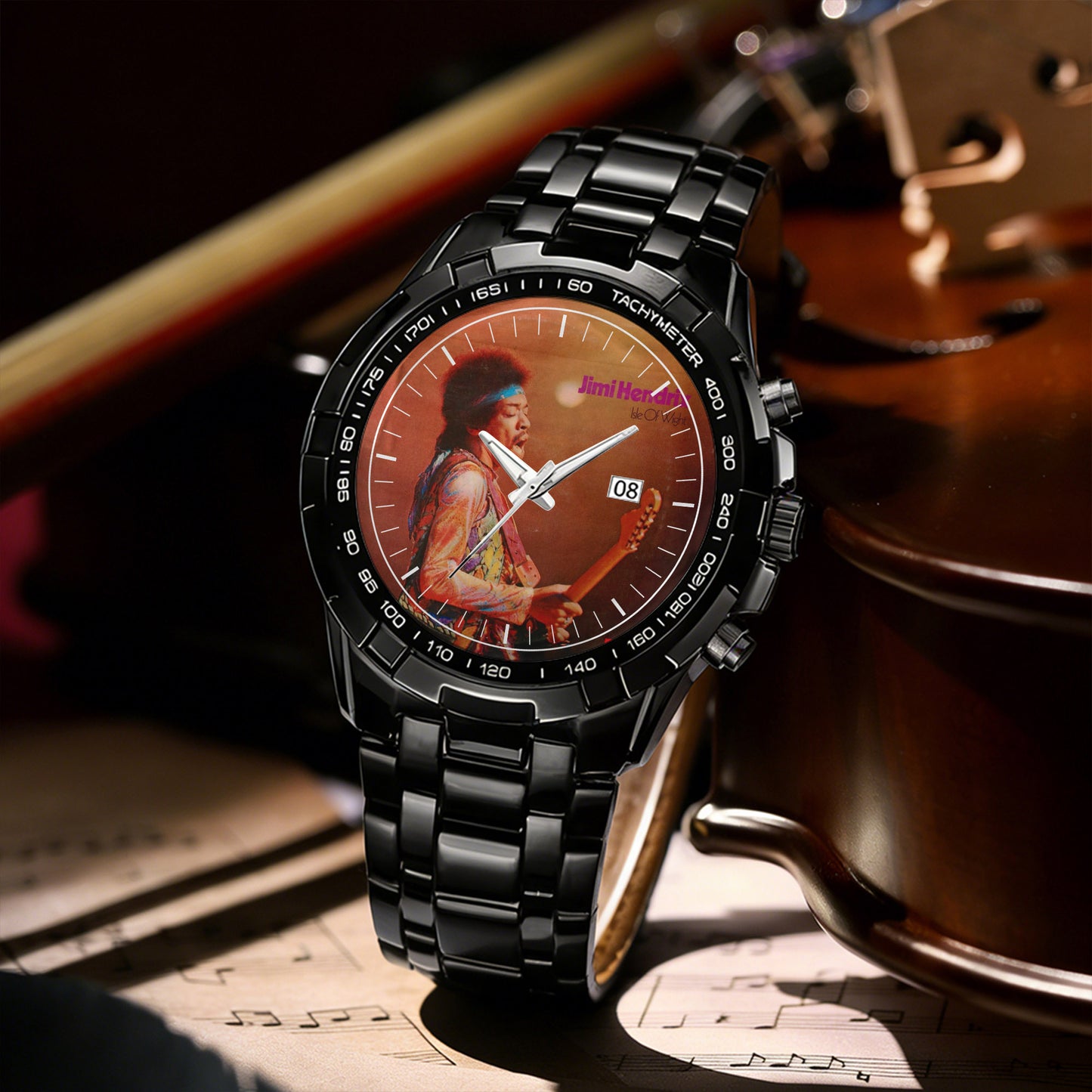 Jimi Hendrix Albums Collection Watch - Multiple Classic Album Designs Available