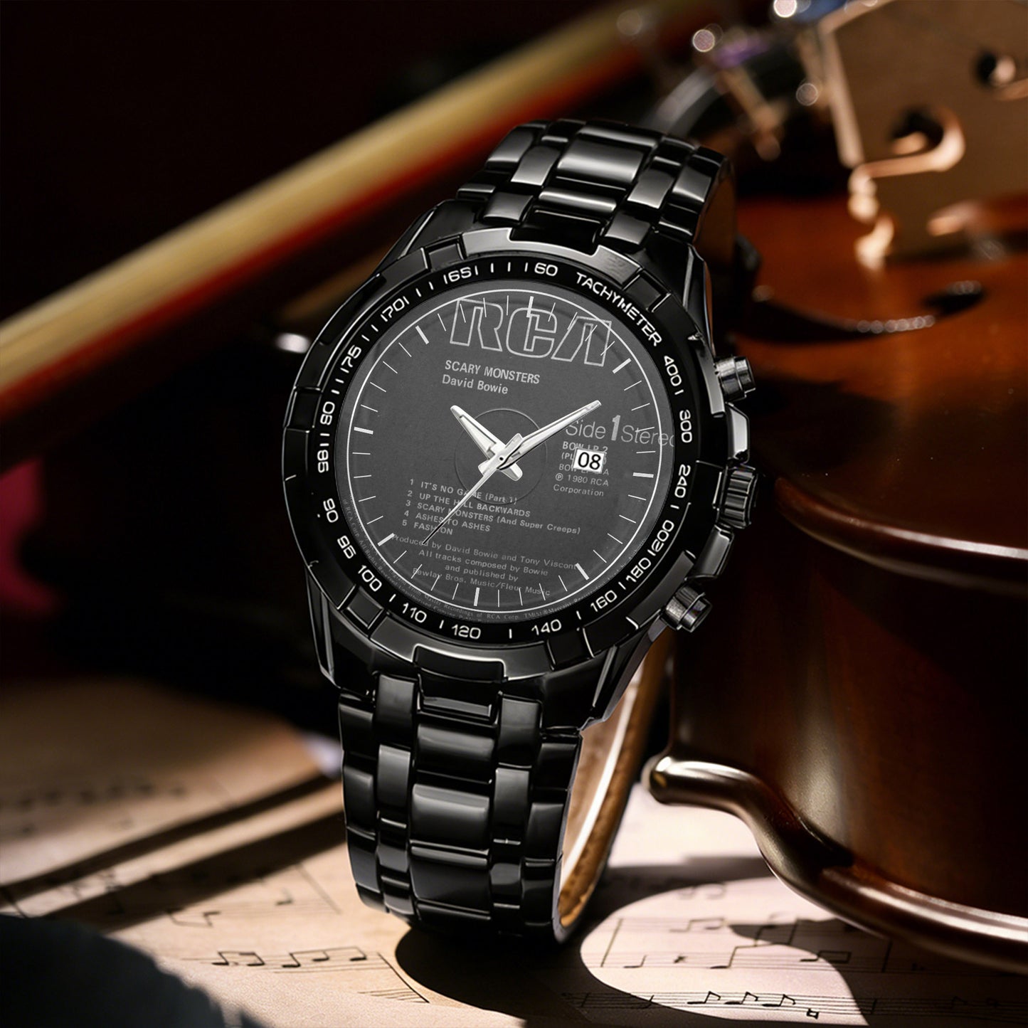 David Bowie Albums Collection Watch - Multiple Classic Album Designs Available
