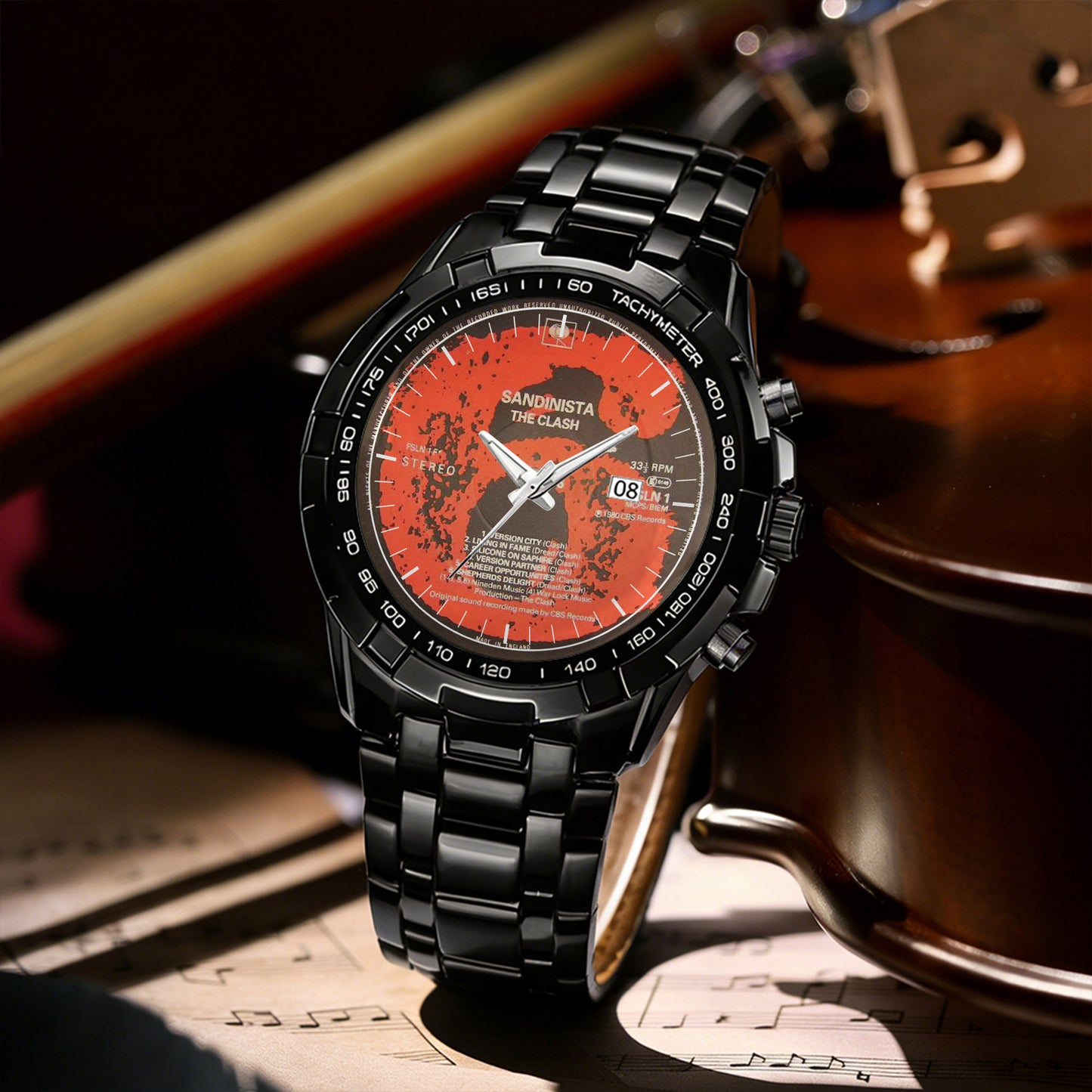 The Clash Albums Collection Watch - Multiple Classic Album Designs Available
