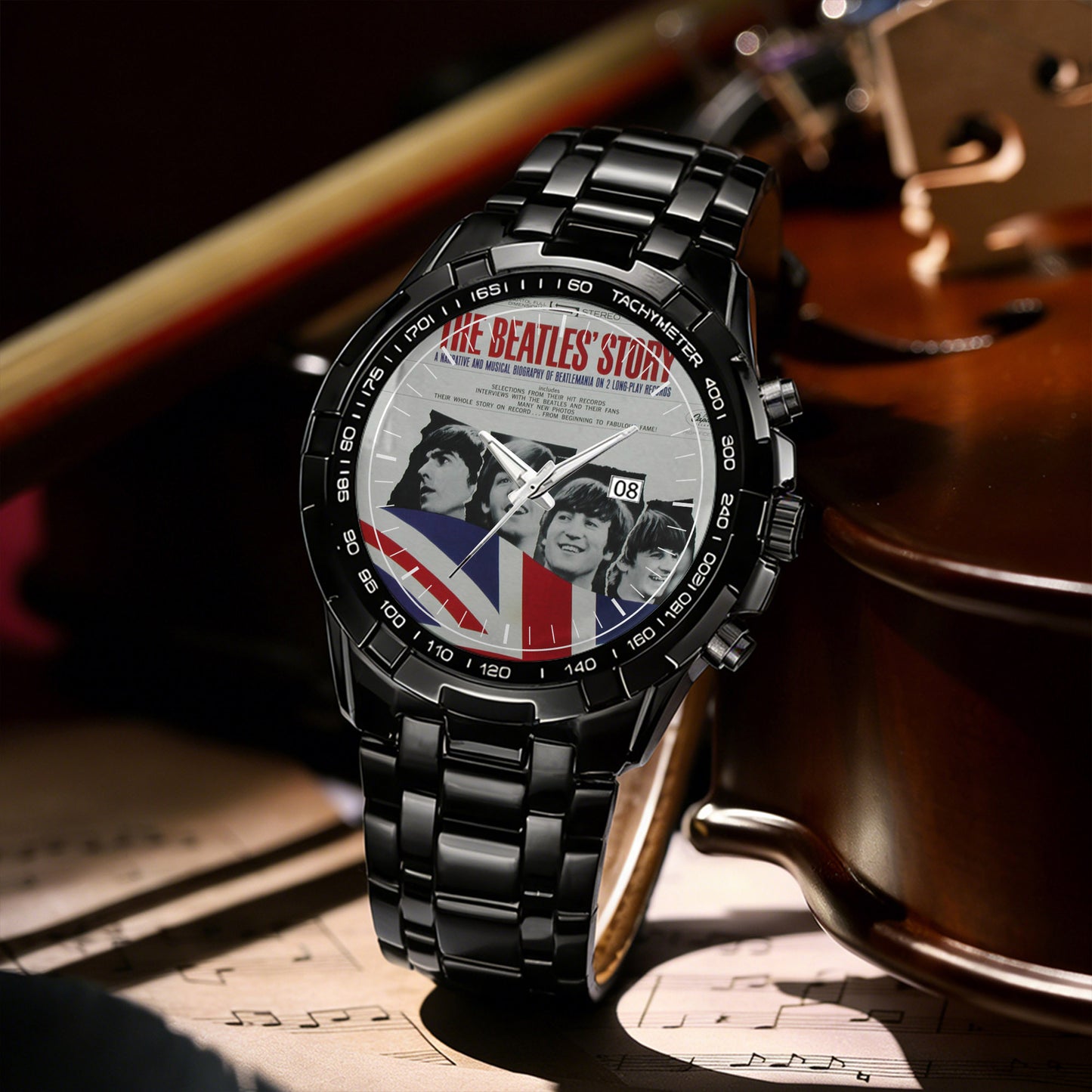 The Beatles Albums Collection Watch 2 - Multiple Classic Album Designs Available