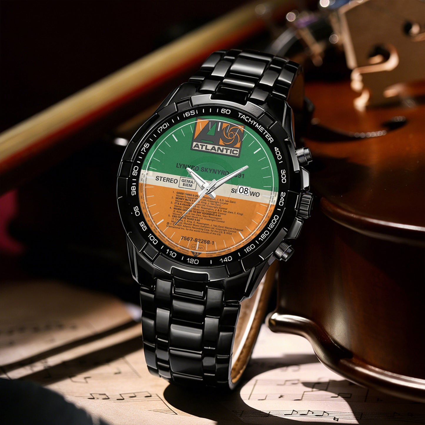 Lynyrd Skynyrd Albums Collection Watch - Multiple Classic Album Designs Available