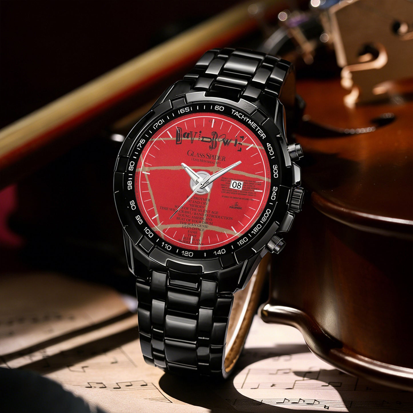 David Bowie Albums Collection Watch - Multiple Classic Album Designs Available