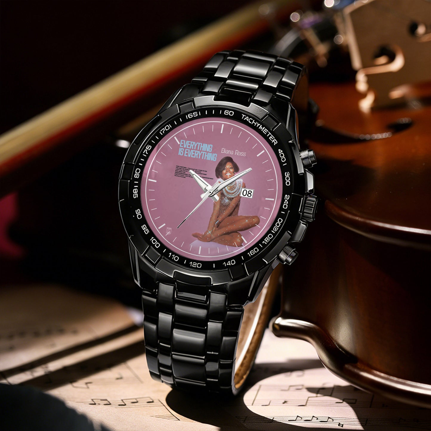 Diana Ross Classic Albums Collection Watch - Multiple Album Cover Designs Available