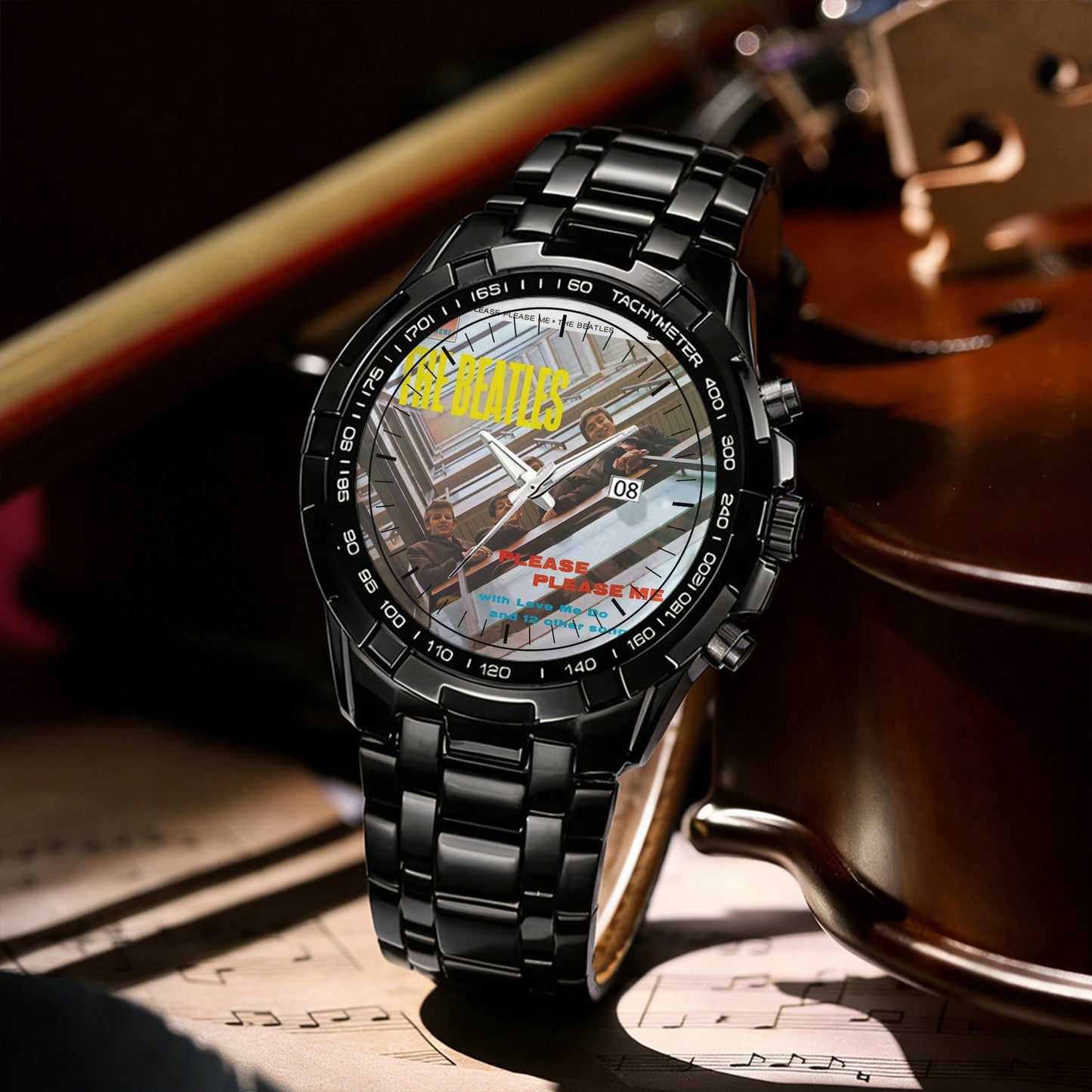 The Beatles Albums Collection Watch 2 - Multiple Classic Album Designs Available