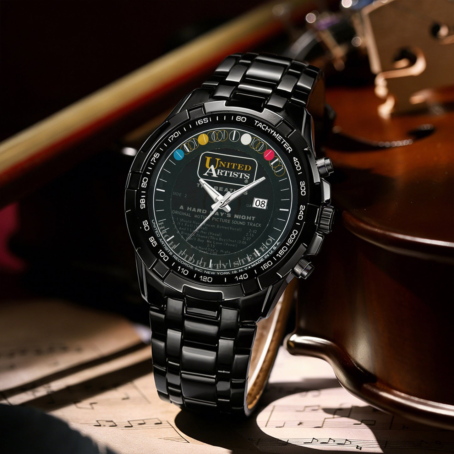 The Beatles Albums Collection Watch - Multiple Classic Album Designs Available