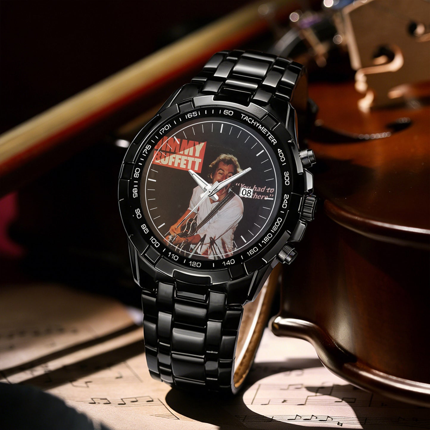 Jimmy Buffett Albums Collection Watch 2 - Multiple Classic Album Designs Available