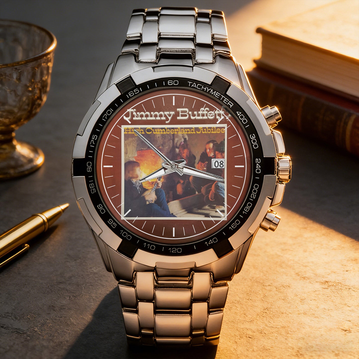 Jimmy Buffett Albums Collection Watch 2 - Multiple Classic Album Designs Available