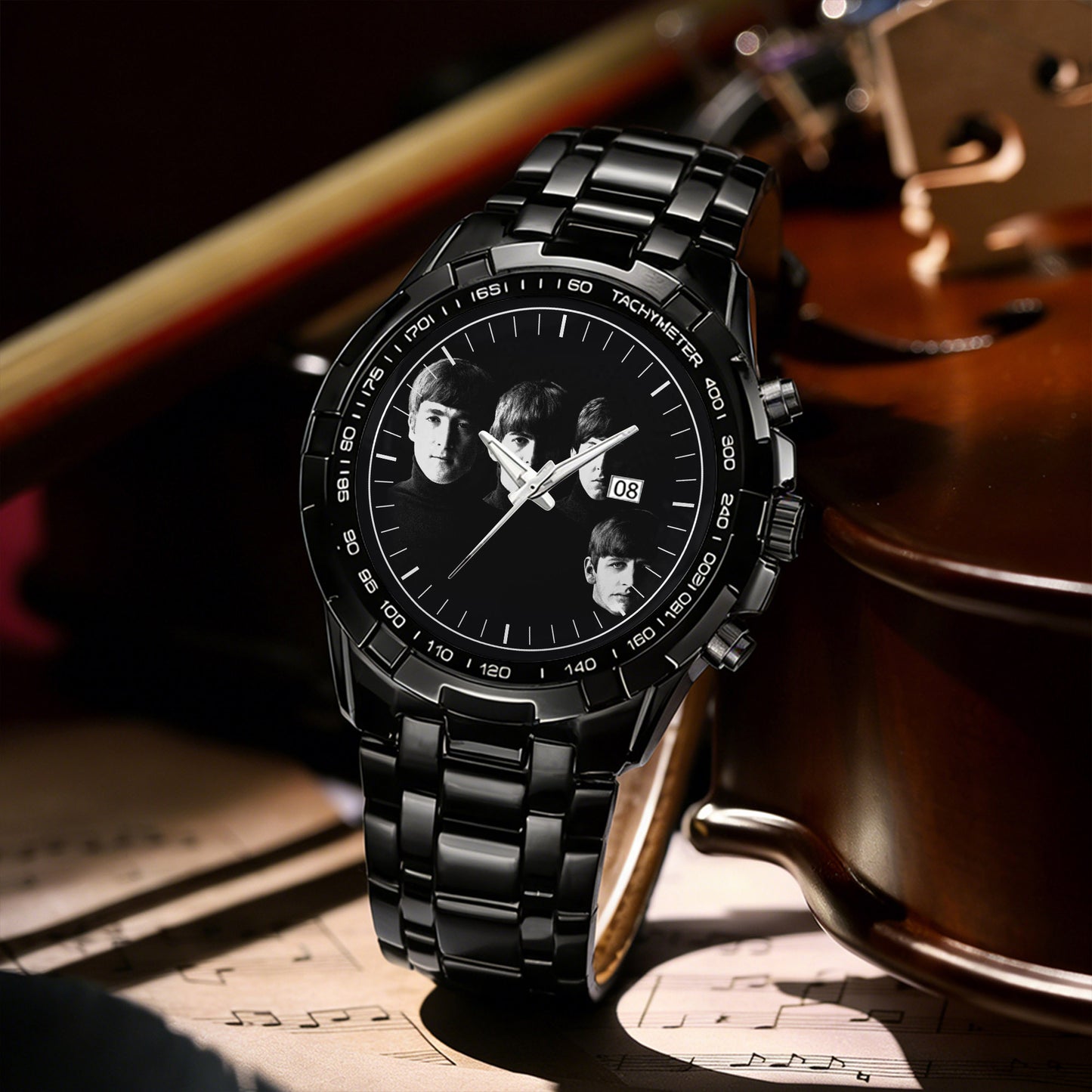 The Beatles Albums Collection Watch 2 - Multiple Classic Album Designs Available
