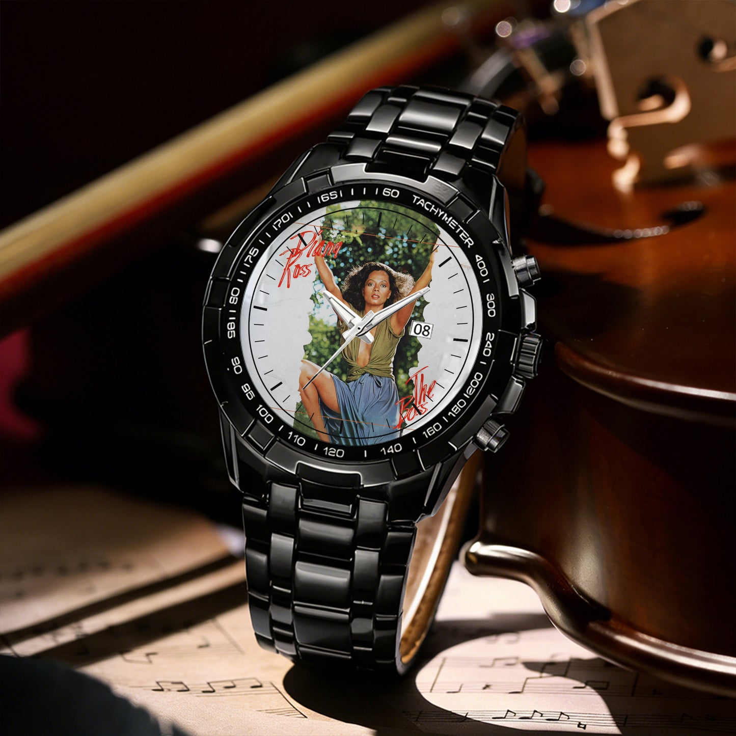 Diana Ross Classic Albums Collection Watch - Multiple Album Cover Designs Available