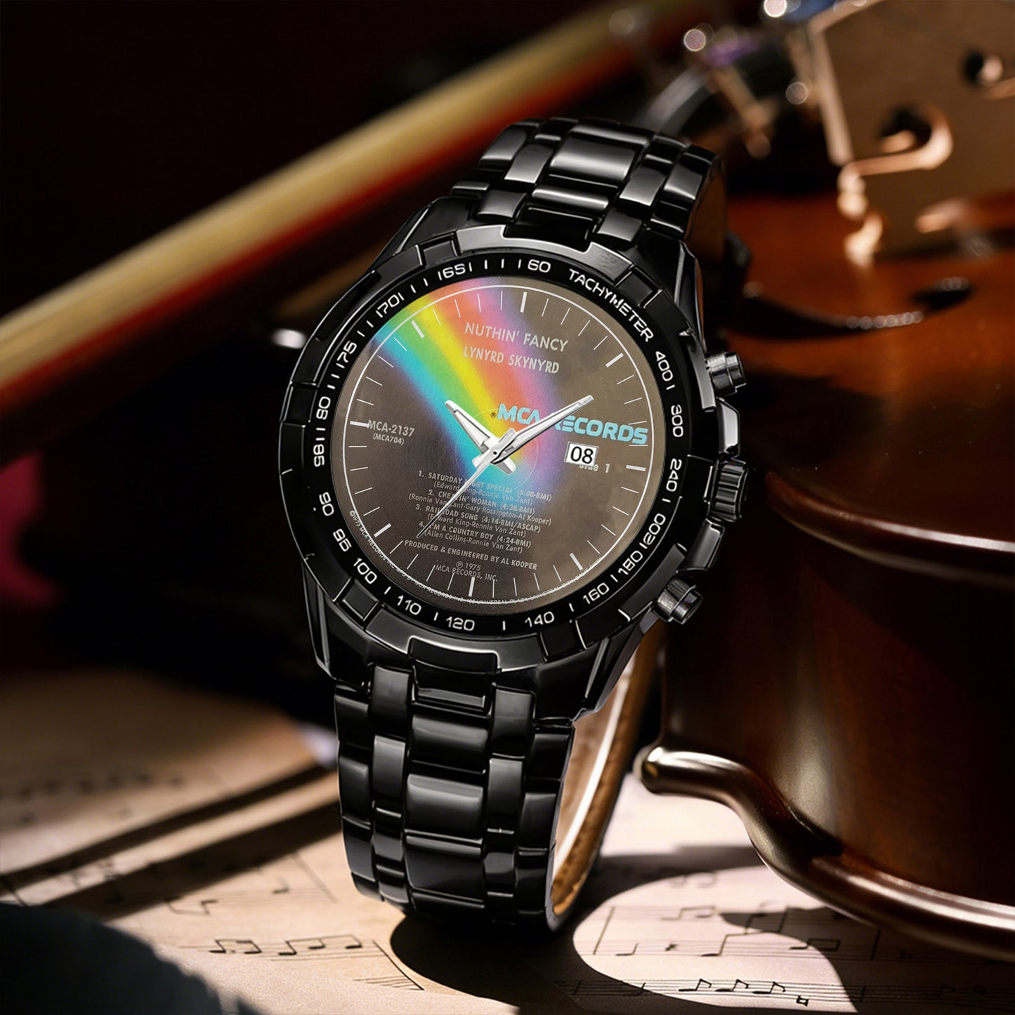 Lynyrd Skynyrd Albums Collection Watch - Multiple Classic Album Designs Available