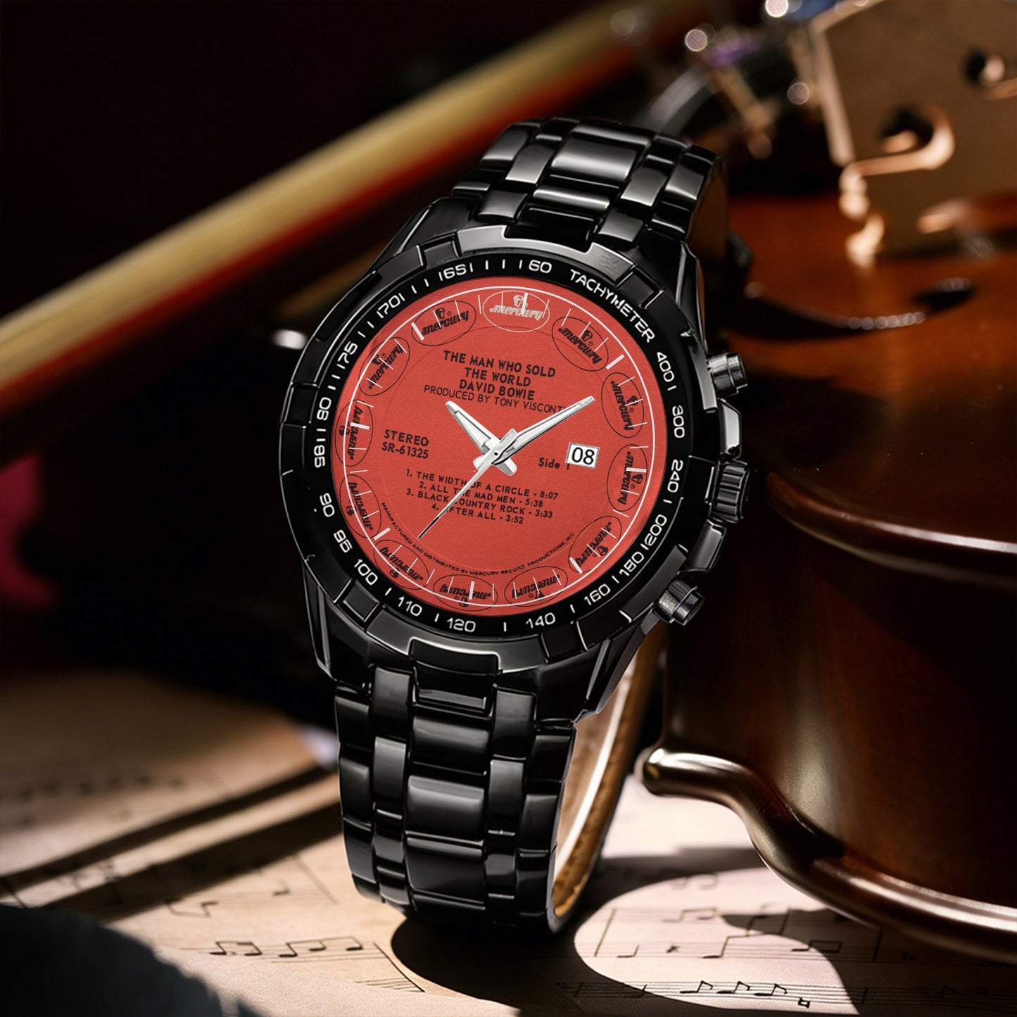 David Bowie Albums Collection Watch - Multiple Classic Album Designs Available