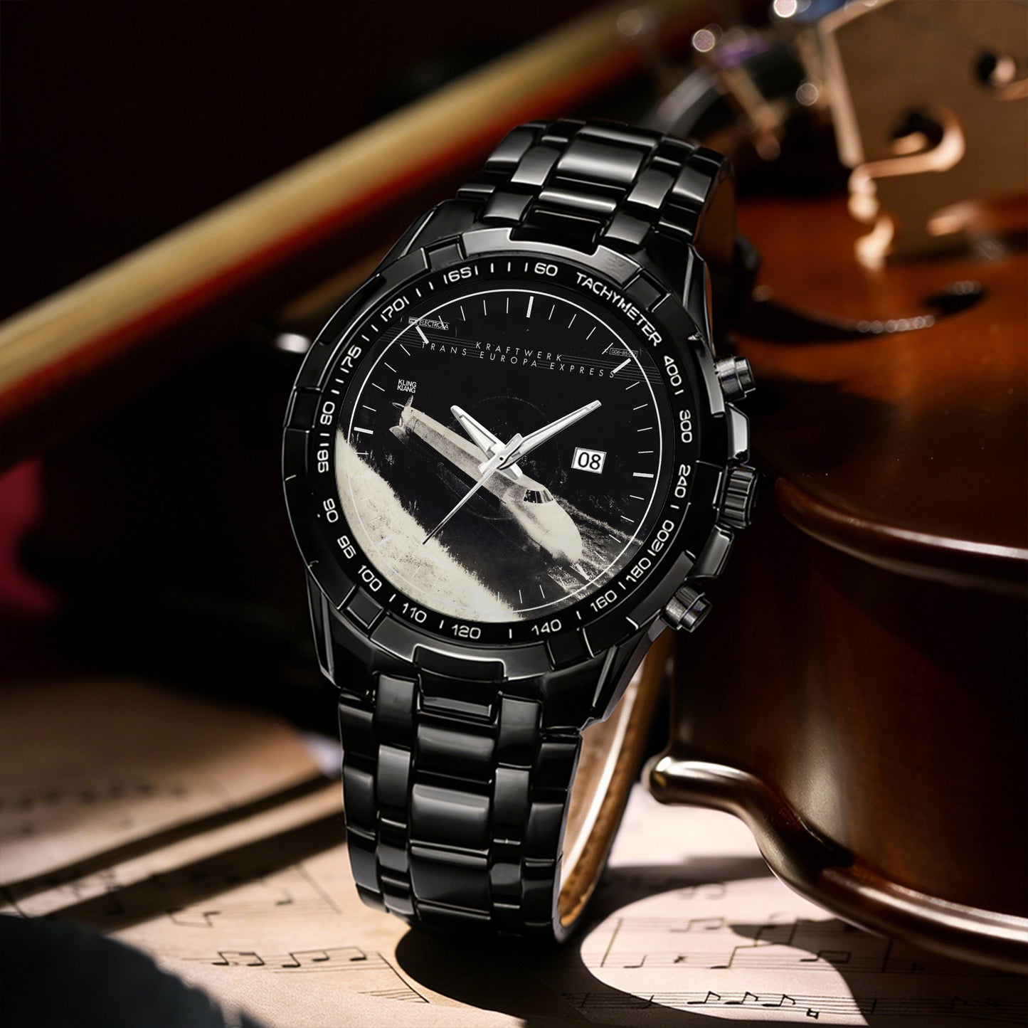 Kraftwerk Albums Collection Watch - Multiple Classic Album Designs Available