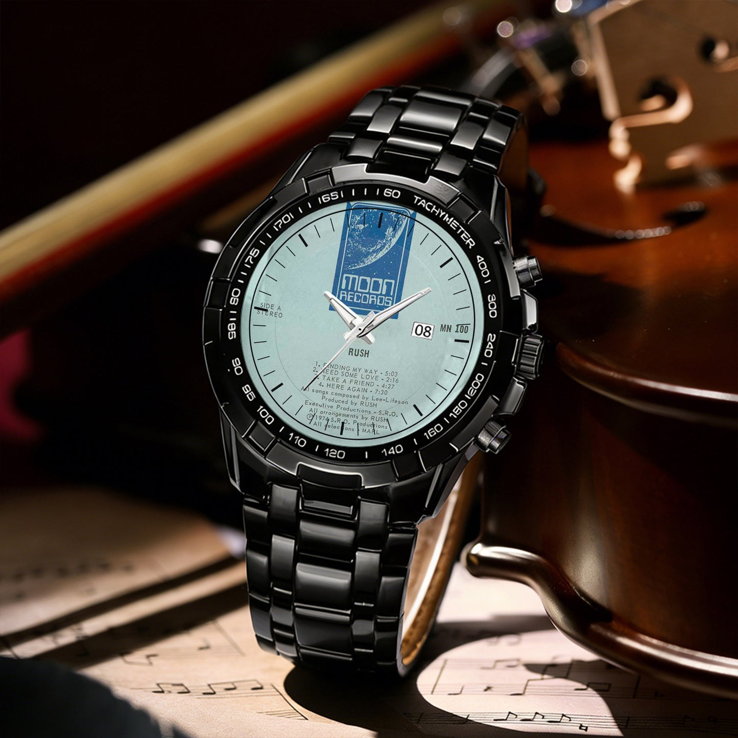 Rush Albums Collection Watch - Multiple Classic Album Designs Available