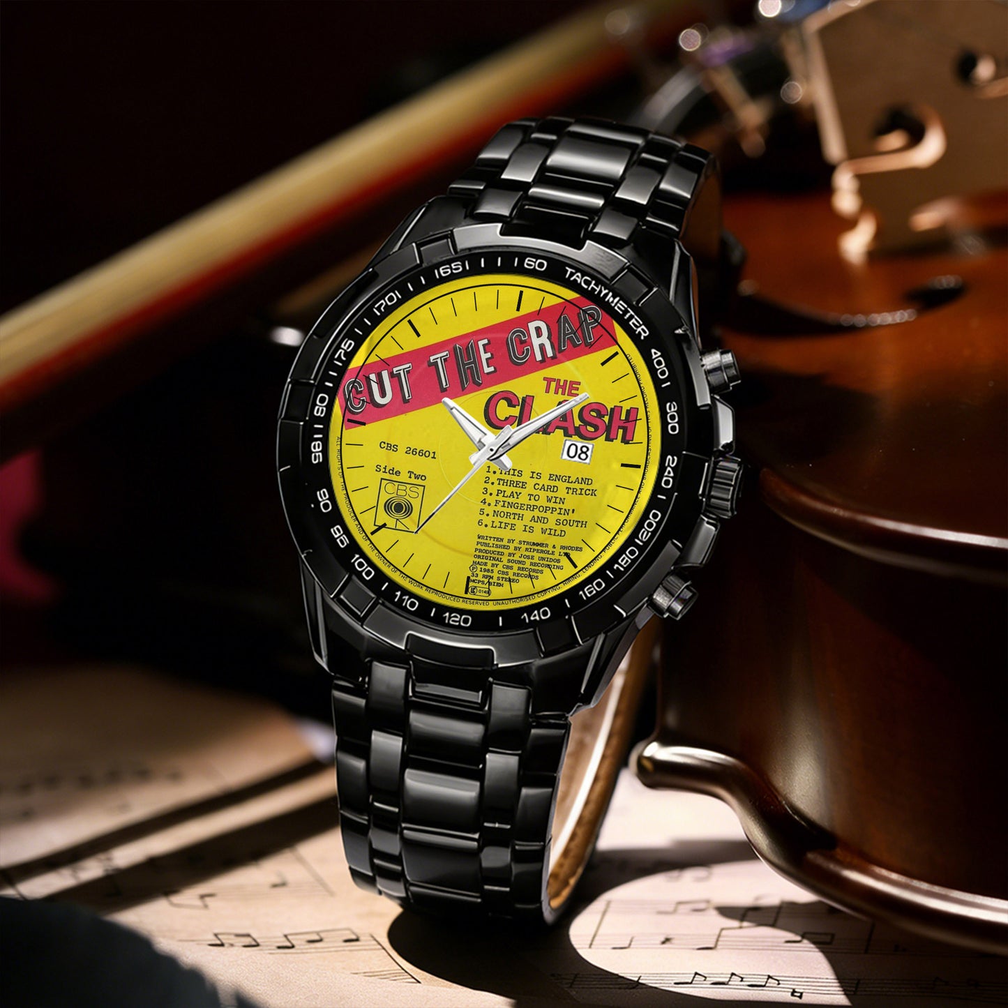 The Clash Albums Collection Watch - Multiple Classic Album Designs Available