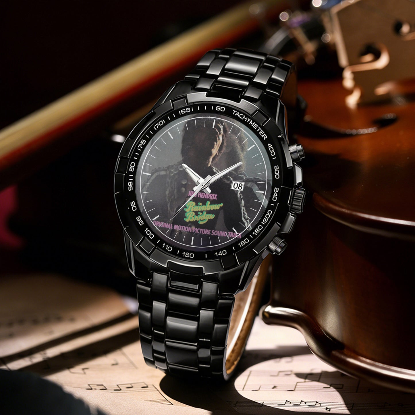 Jimi Hendrix Albums Collection Watch - Multiple Classic Album Designs Available