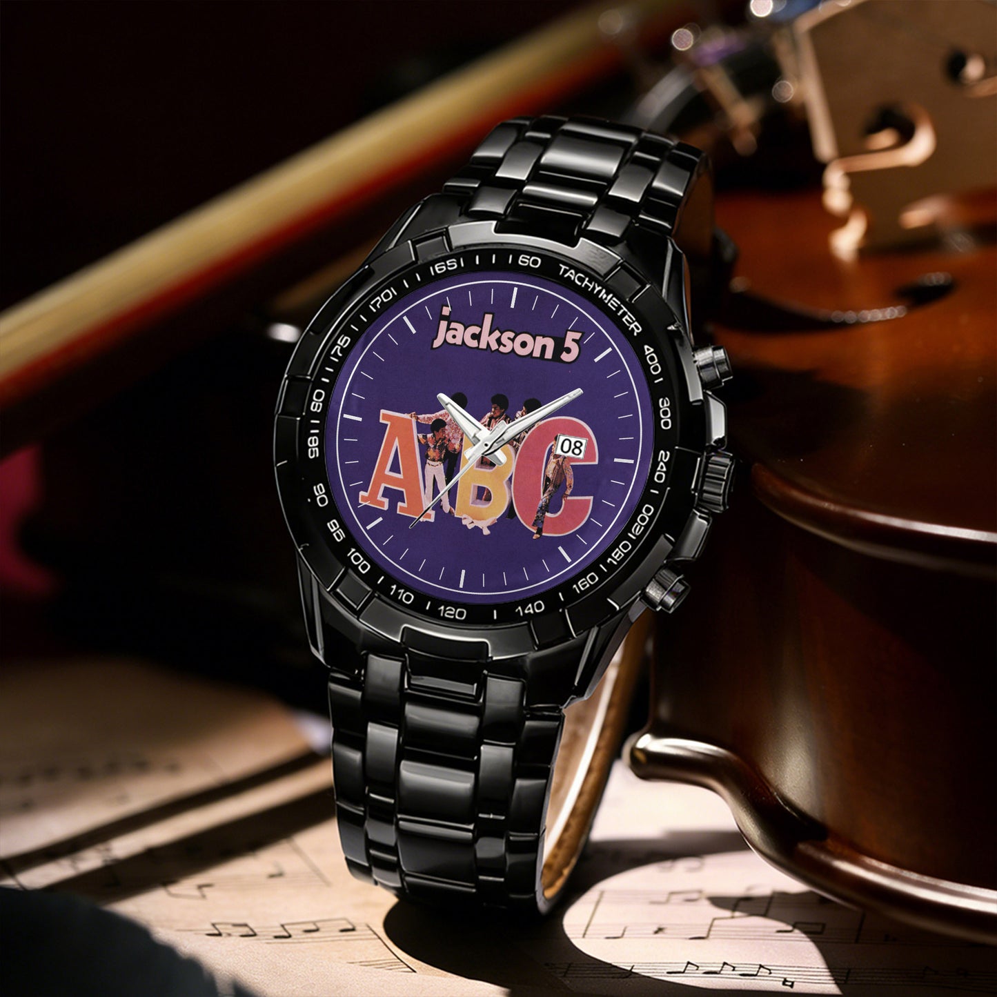 The Jackson 5 Albums Collection Watch - Multiple Classic Album Designs Available