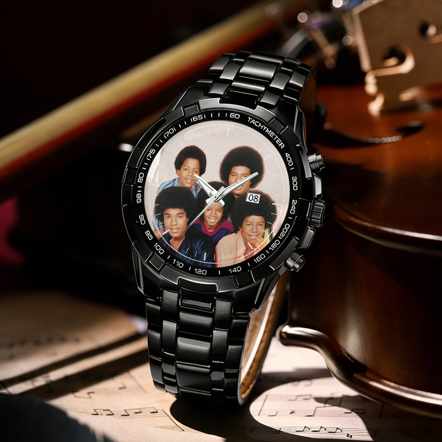 The Jackson 5 Albums Collection Watch - Multiple Classic Album Designs Available