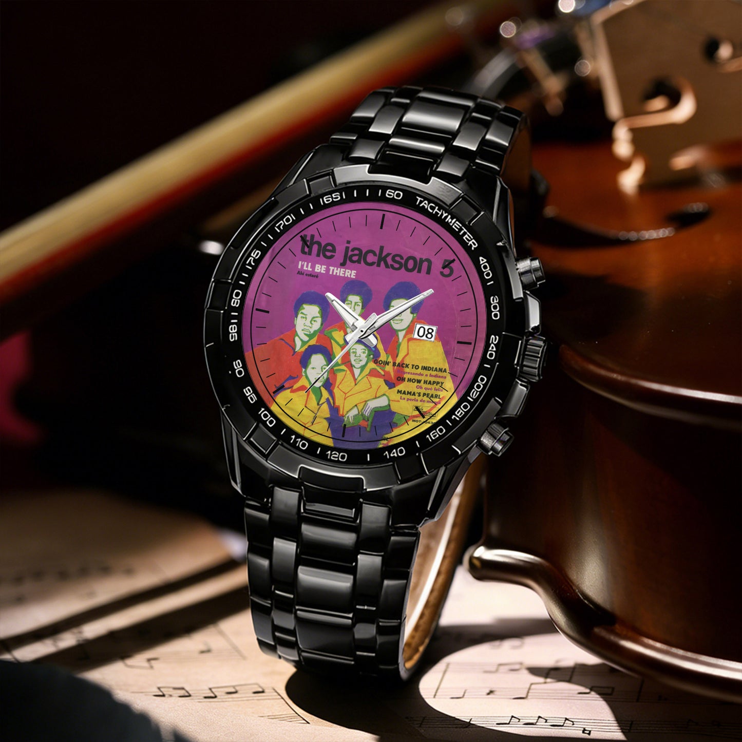 The Jackson 5 Albums Collection Watch - Multiple Classic Album Designs Available