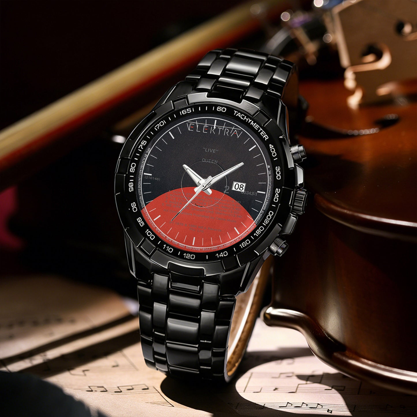 Queen Albums Collection Watch - Multiple Classic Album Designs Available
