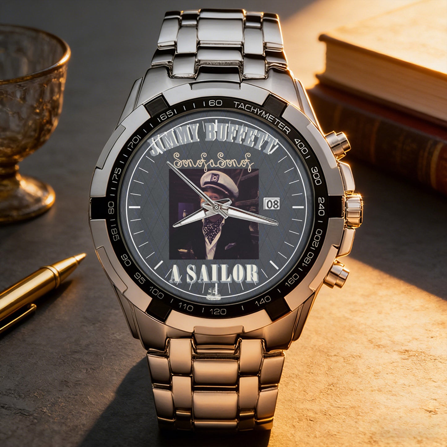 Jimmy Buffett Albums Collection Watch 2 - Multiple Classic Album Designs Available