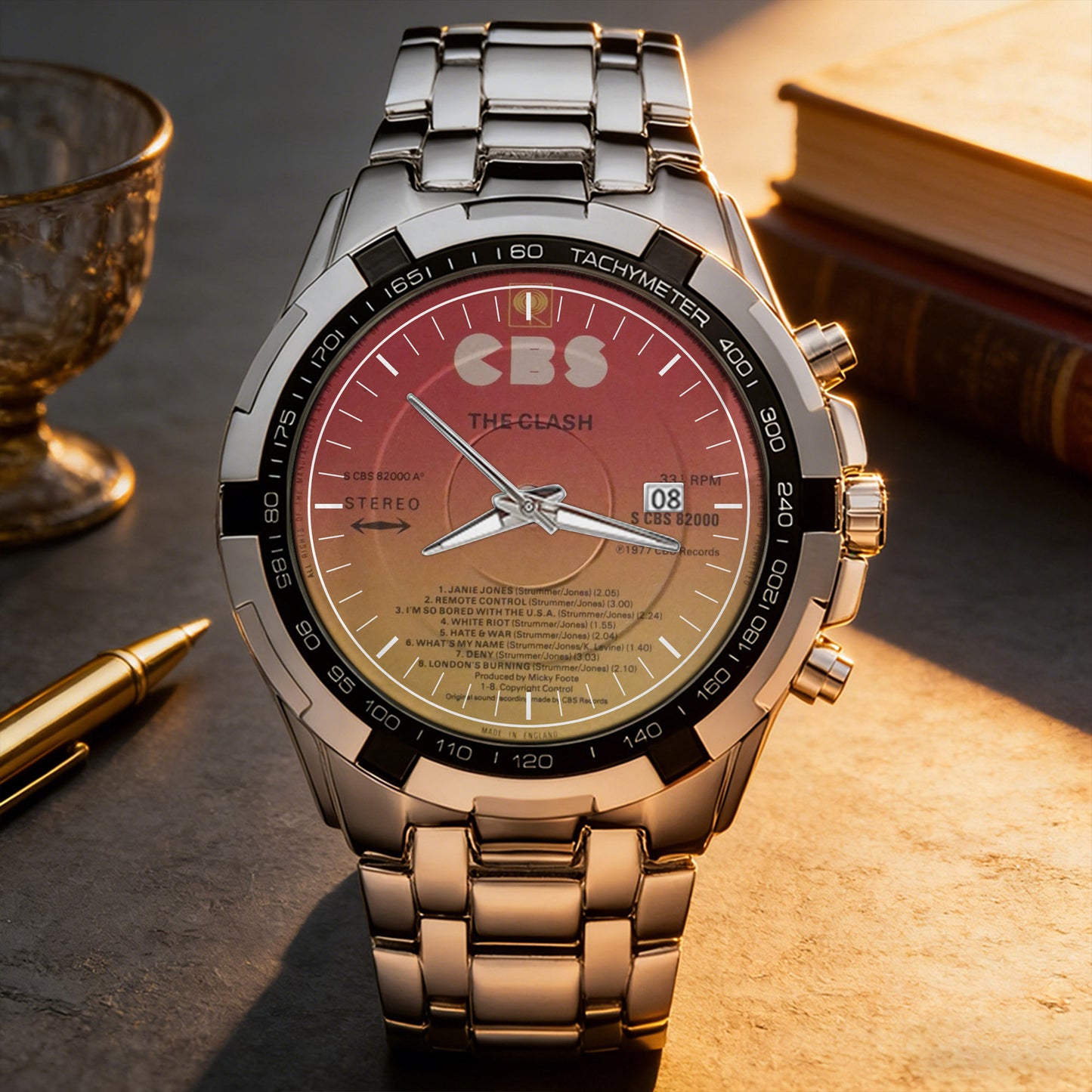 The Clash Albums Collection Watch - Multiple Classic Album Designs Available