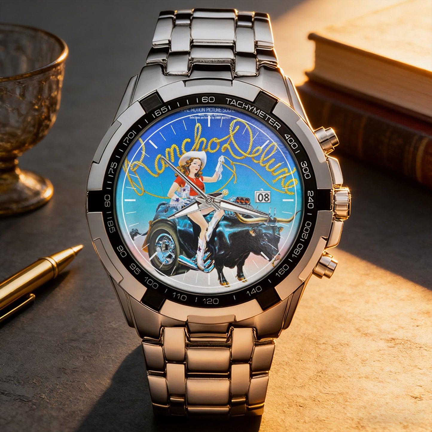 Jimmy Buffett Albums Collection Watch 2 - Multiple Classic Album Designs Available