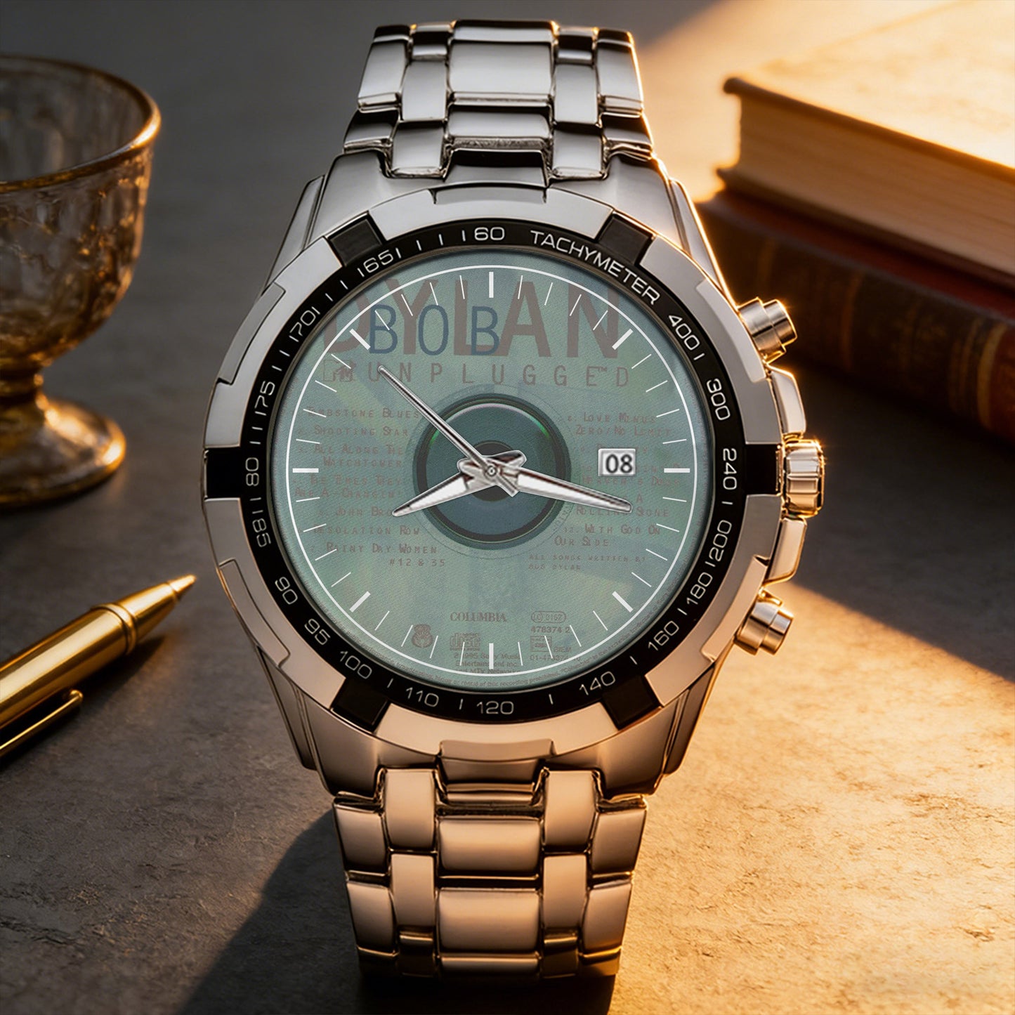 Bob Dylan Albums Collection Watch - Multiple Classic Album Designs Available