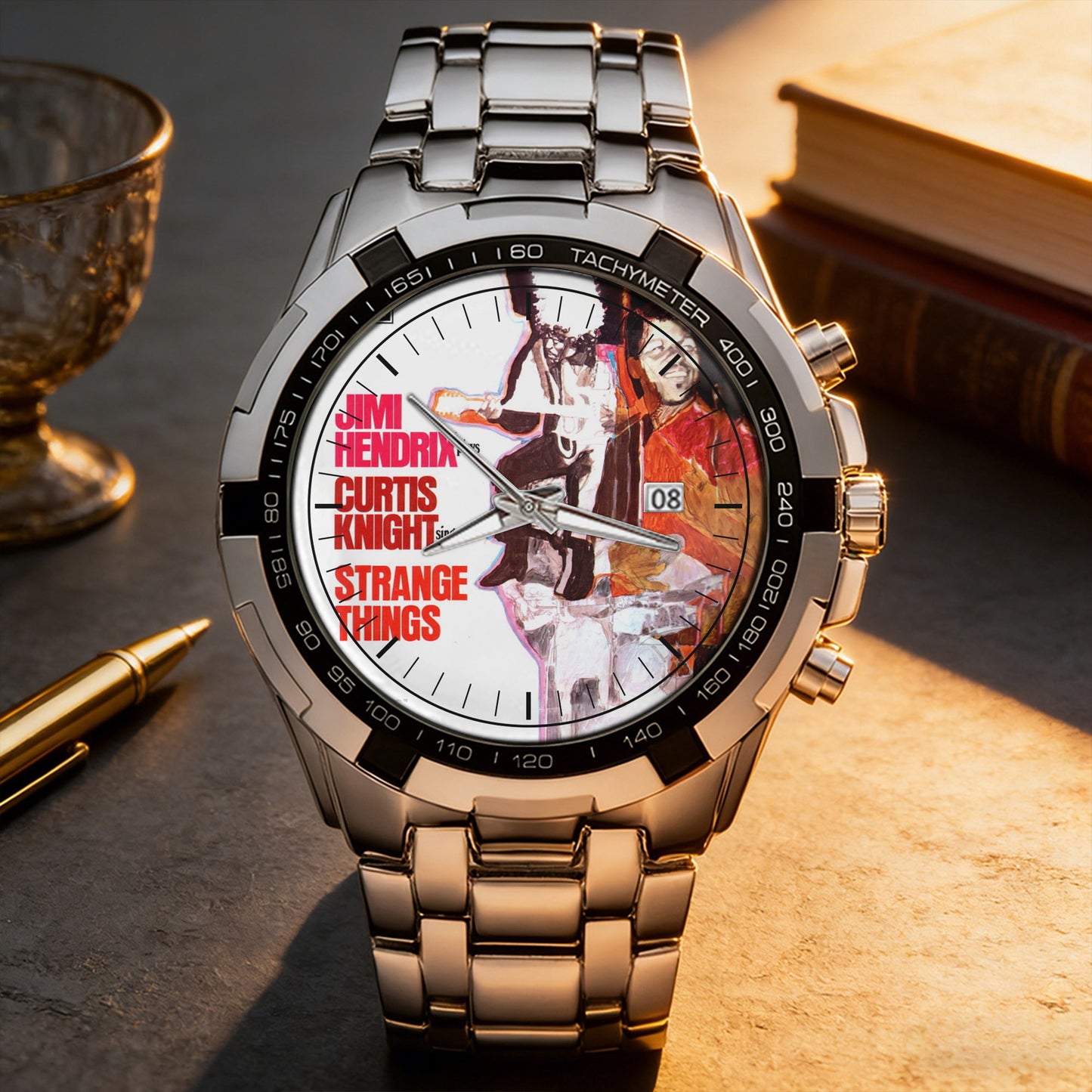 Jimi Hendrix Albums Collection Watch - Multiple Classic Album Designs Available