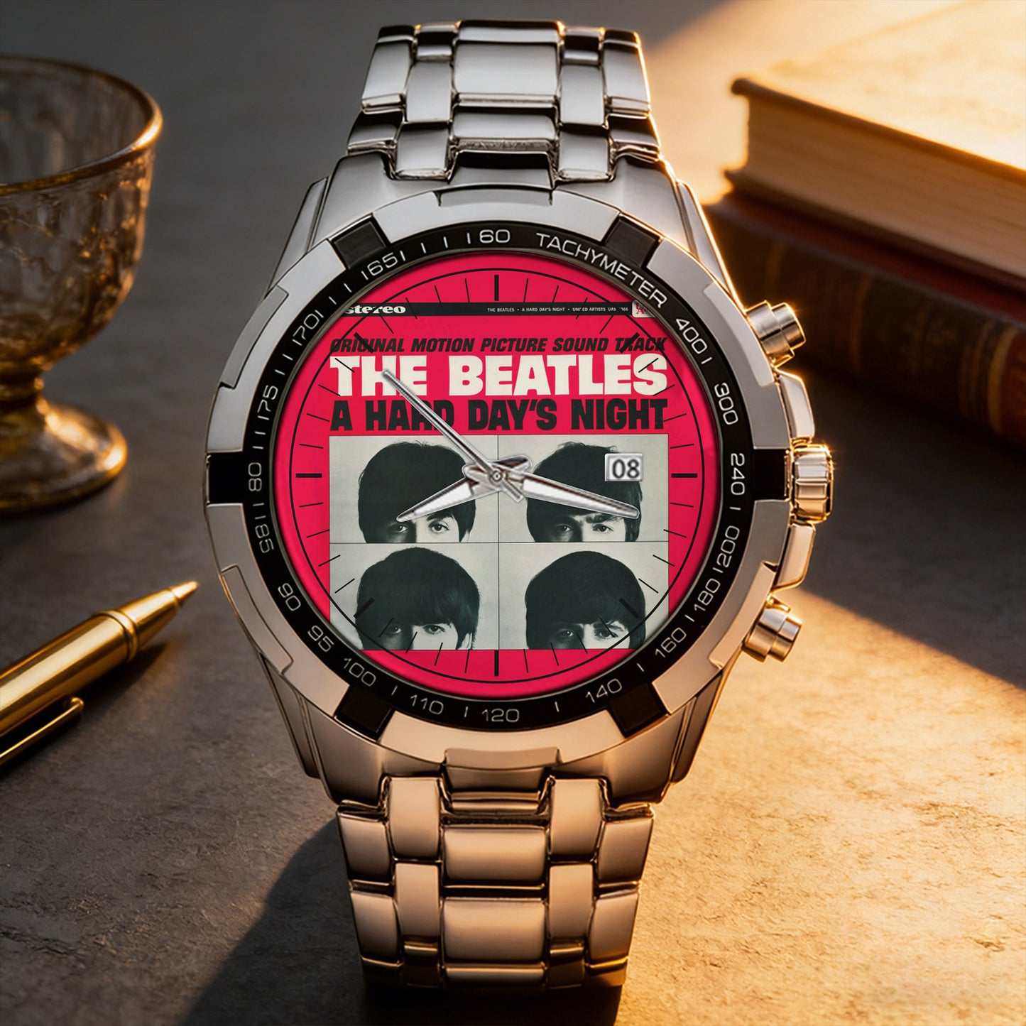 The Beatles Albums Collection Watch 2 - Multiple Classic Album Designs Available