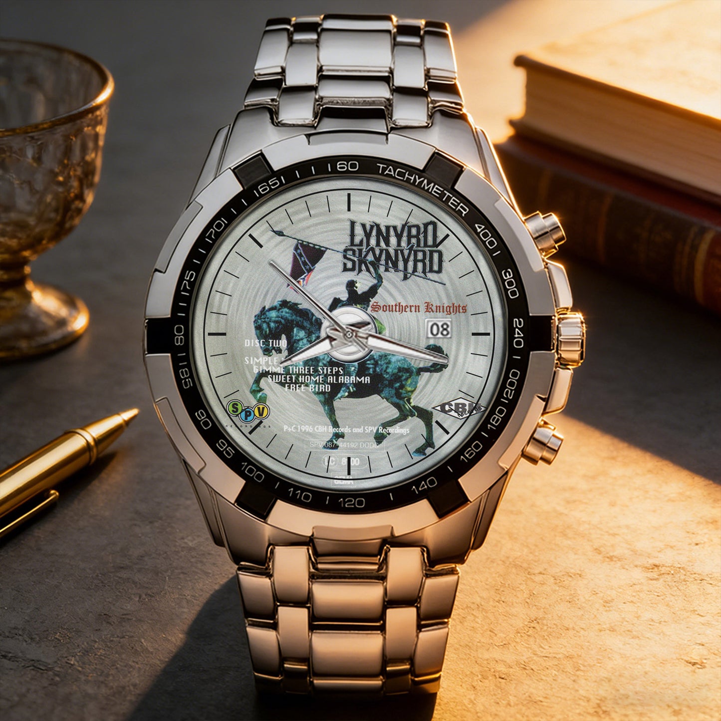 Lynyrd Skynyrd Albums Collection Watch - Multiple Classic Album Designs Available
