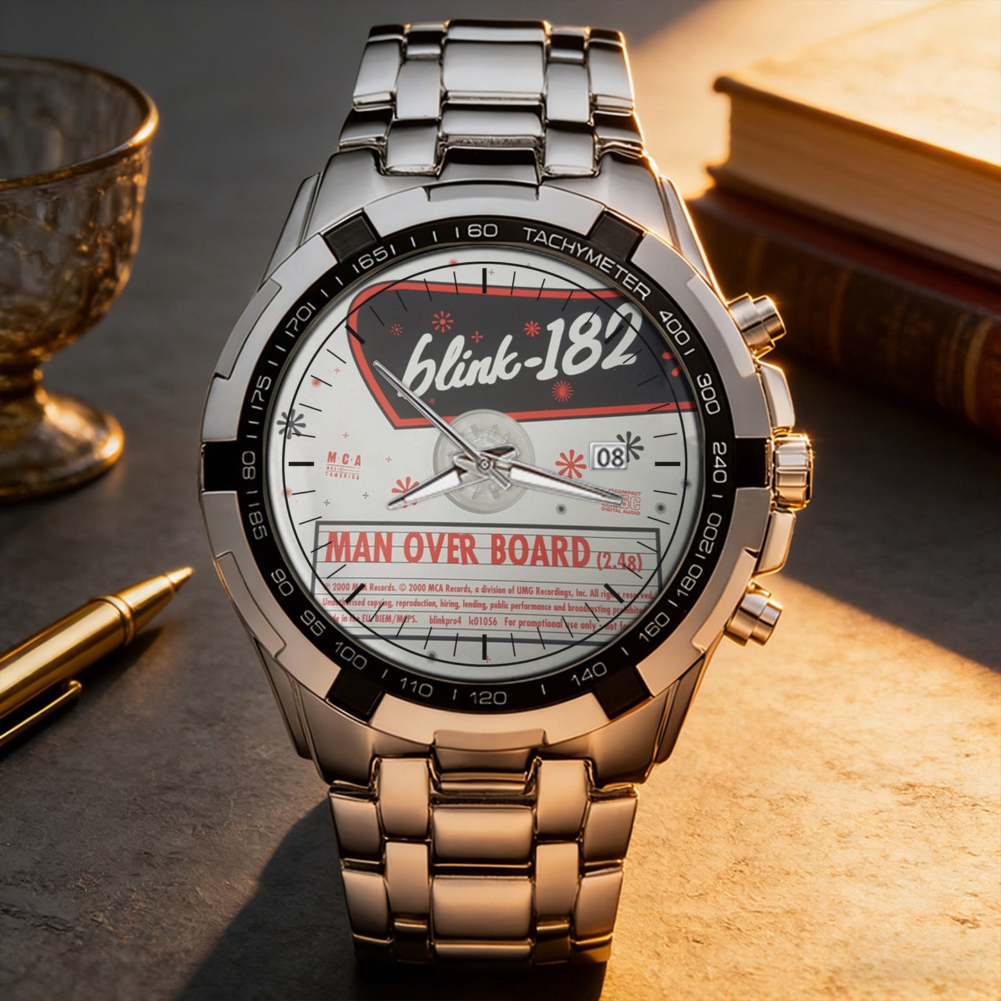 Blink-182 Albums Collection Watch - Multiple Classic Album Designs Available