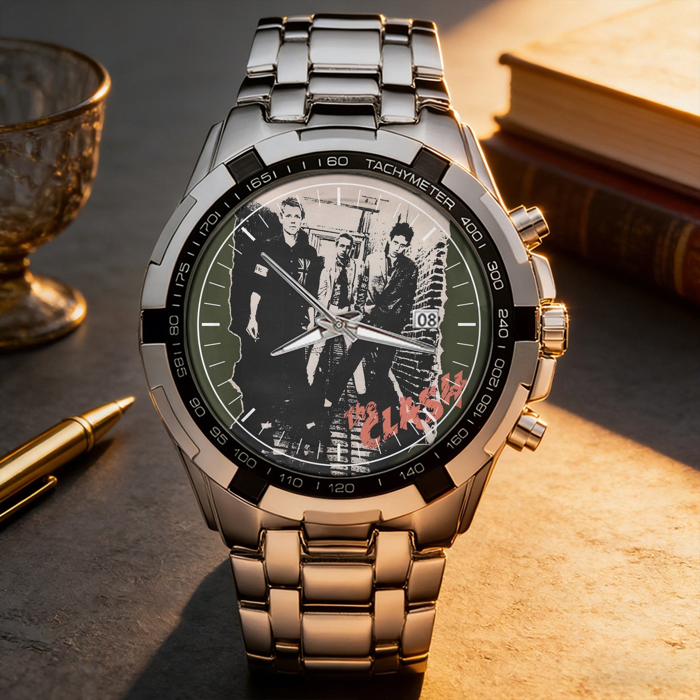 The Clash Albums Collection Watch - Multiple Classic Rock Album Designs Available