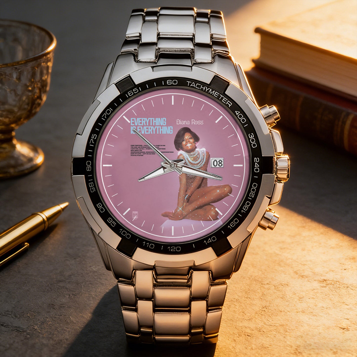 Diana Ross Classic Albums Collection Watch - Multiple Album Cover Designs Available