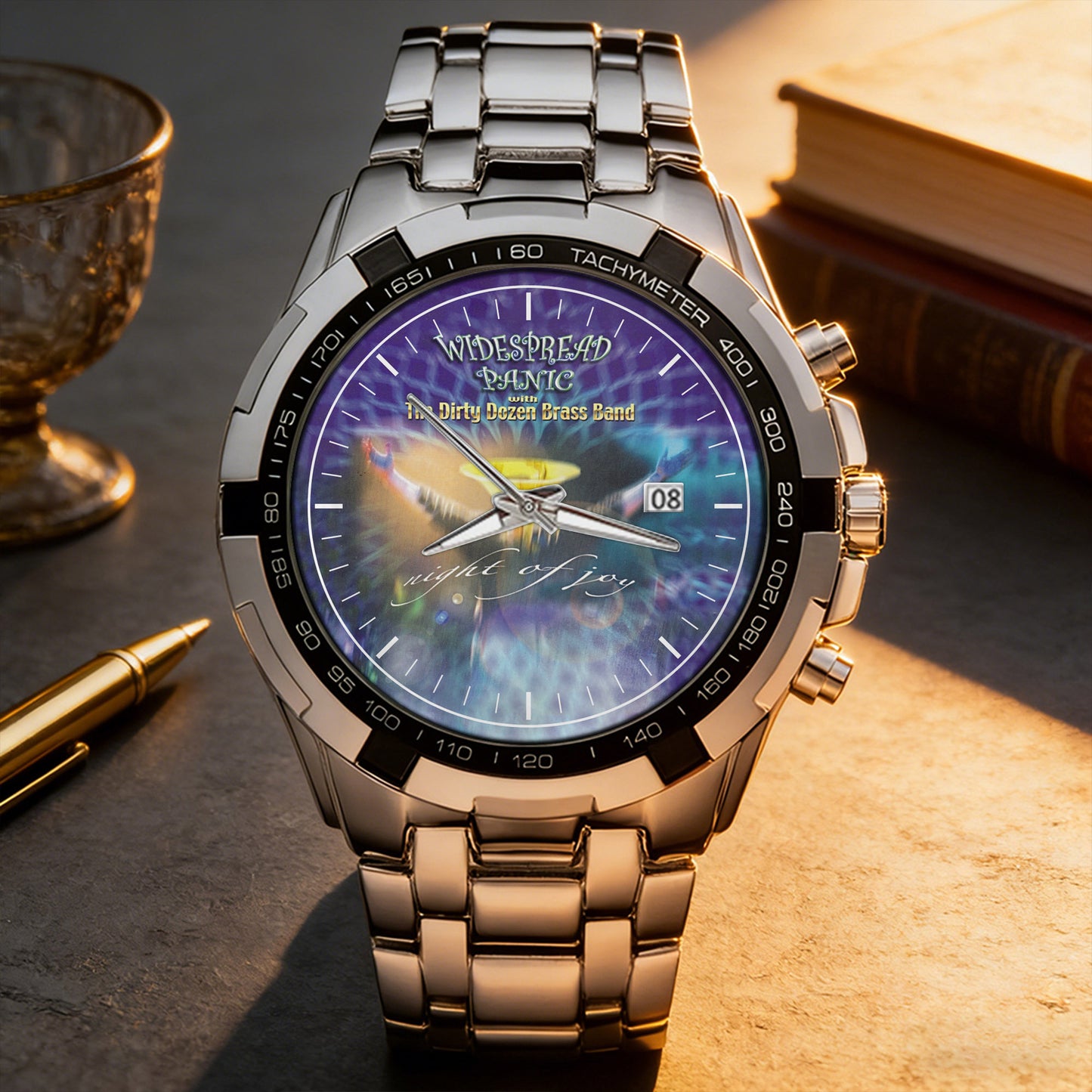 Widespread Panic Albums Collection Watch - Multiple Classic Rock Album Designs Available