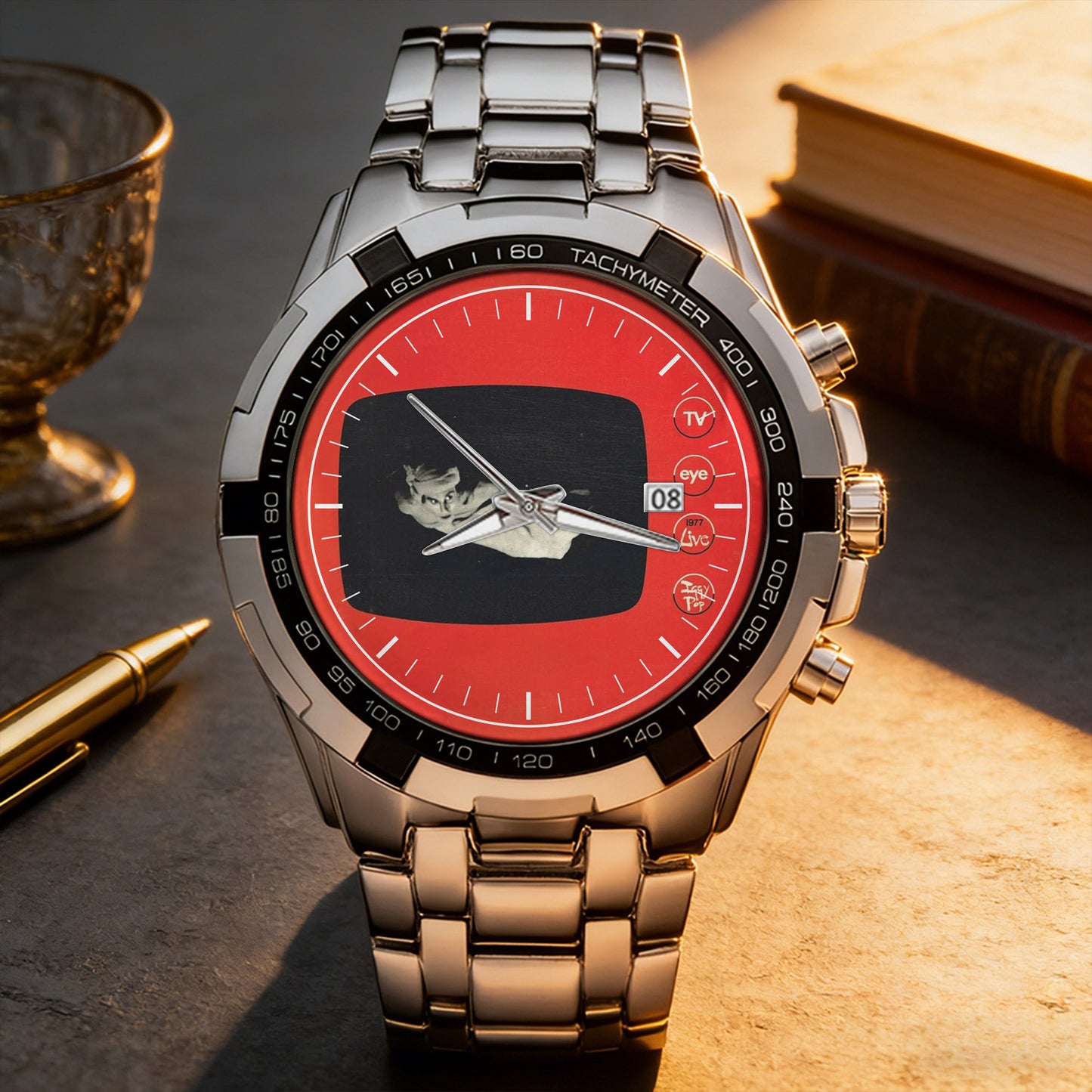 Iggy Pop Albums Collection Watch - Multiple Classic Album Designs Available