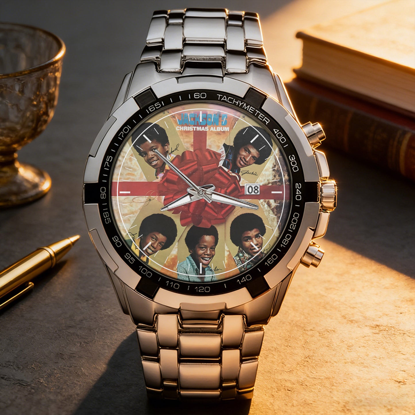 The Jackson 5 Albums Collection Watch - Multiple Classic Album Designs Available
