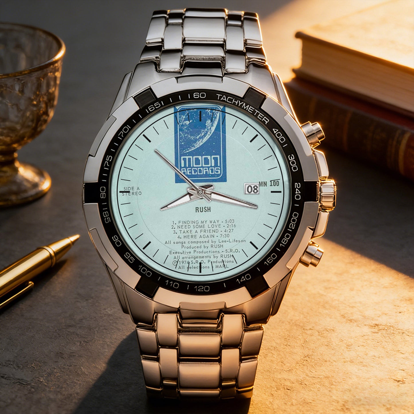 Rush Albums Collection Watch - Multiple Classic Album Designs Available