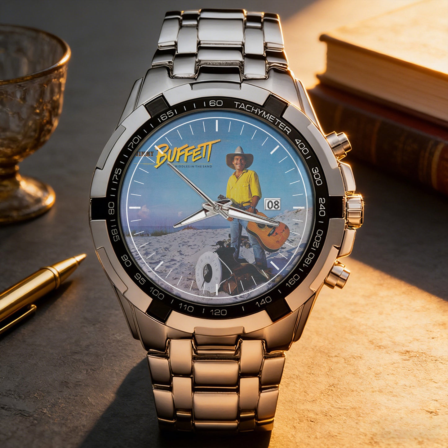 Jimmy Buffett Albums Collection Watch 2 - Multiple Classic Album Designs Available