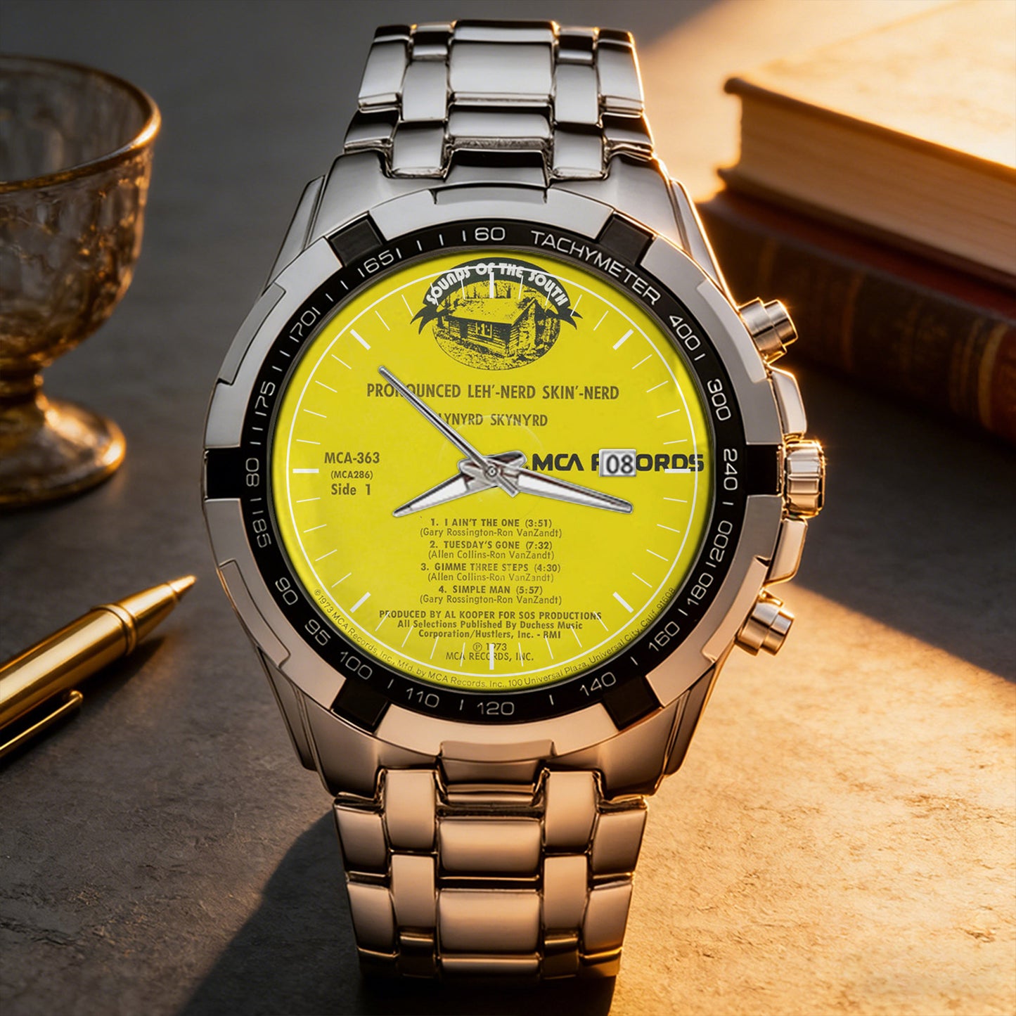 Lynyrd Skynyrd Albums Collection Watch - Multiple Classic Album Designs Available