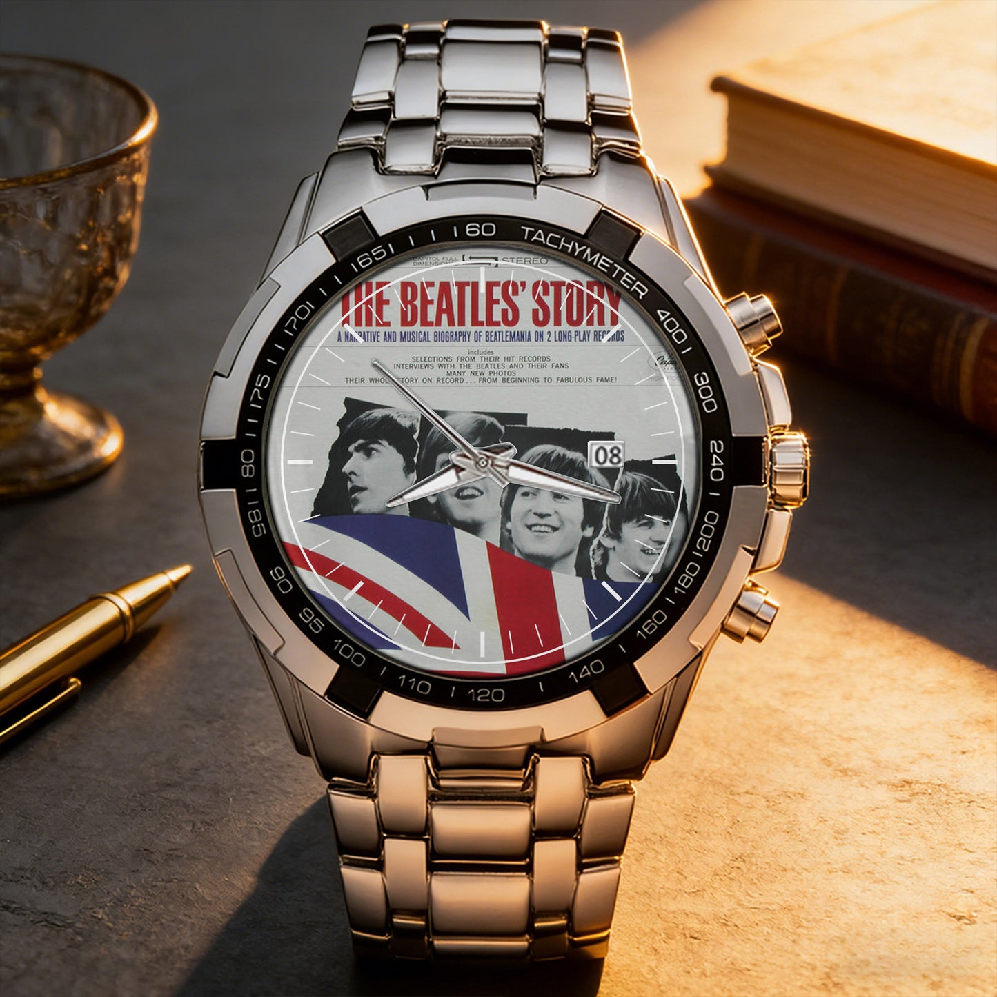The Beatles Albums Collection Watch 2 - Multiple Classic Album Designs Available