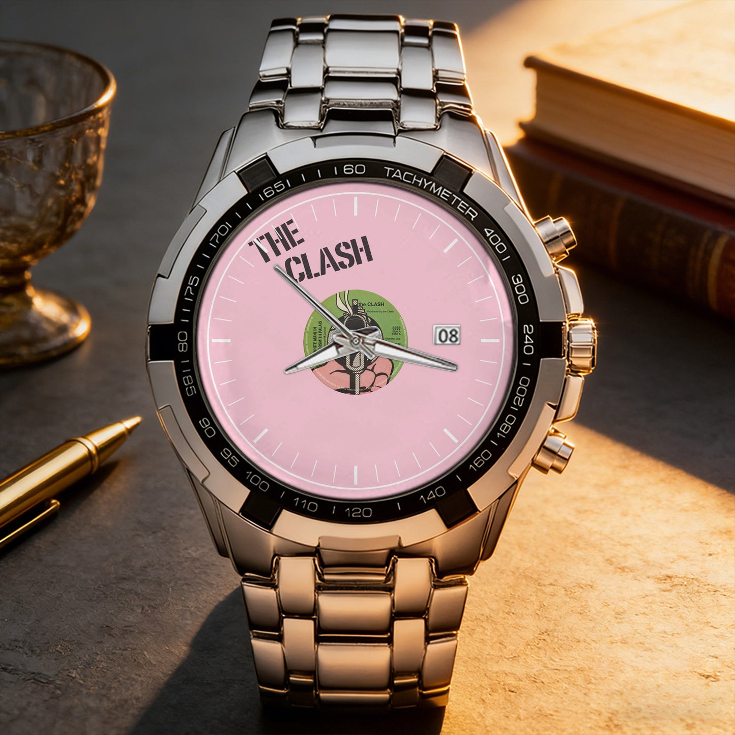 The Clash Albums Collection Watch - Multiple Classic Rock Album Designs Available