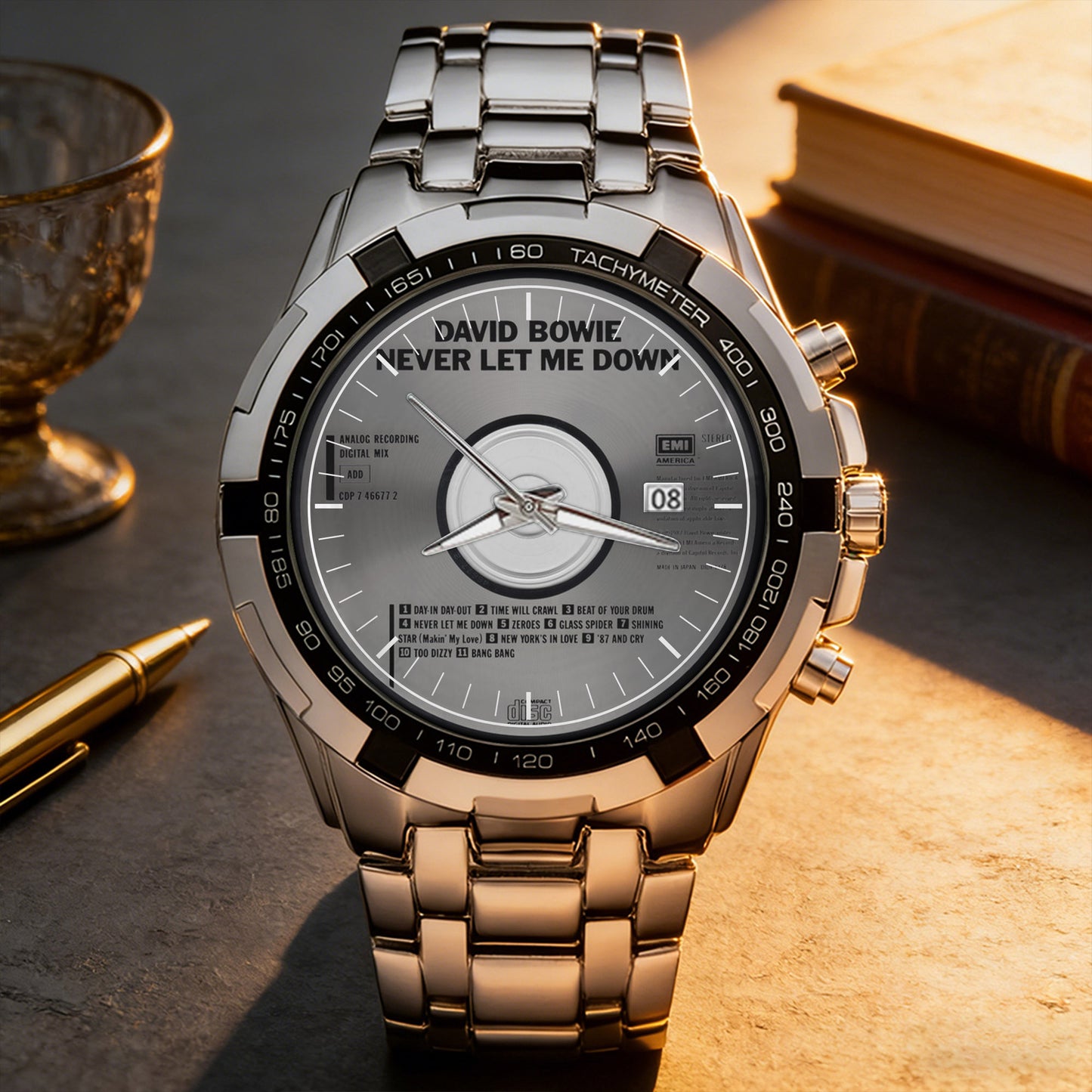 David Bowie Albums Collection Watch - Multiple Classic Album Designs Available