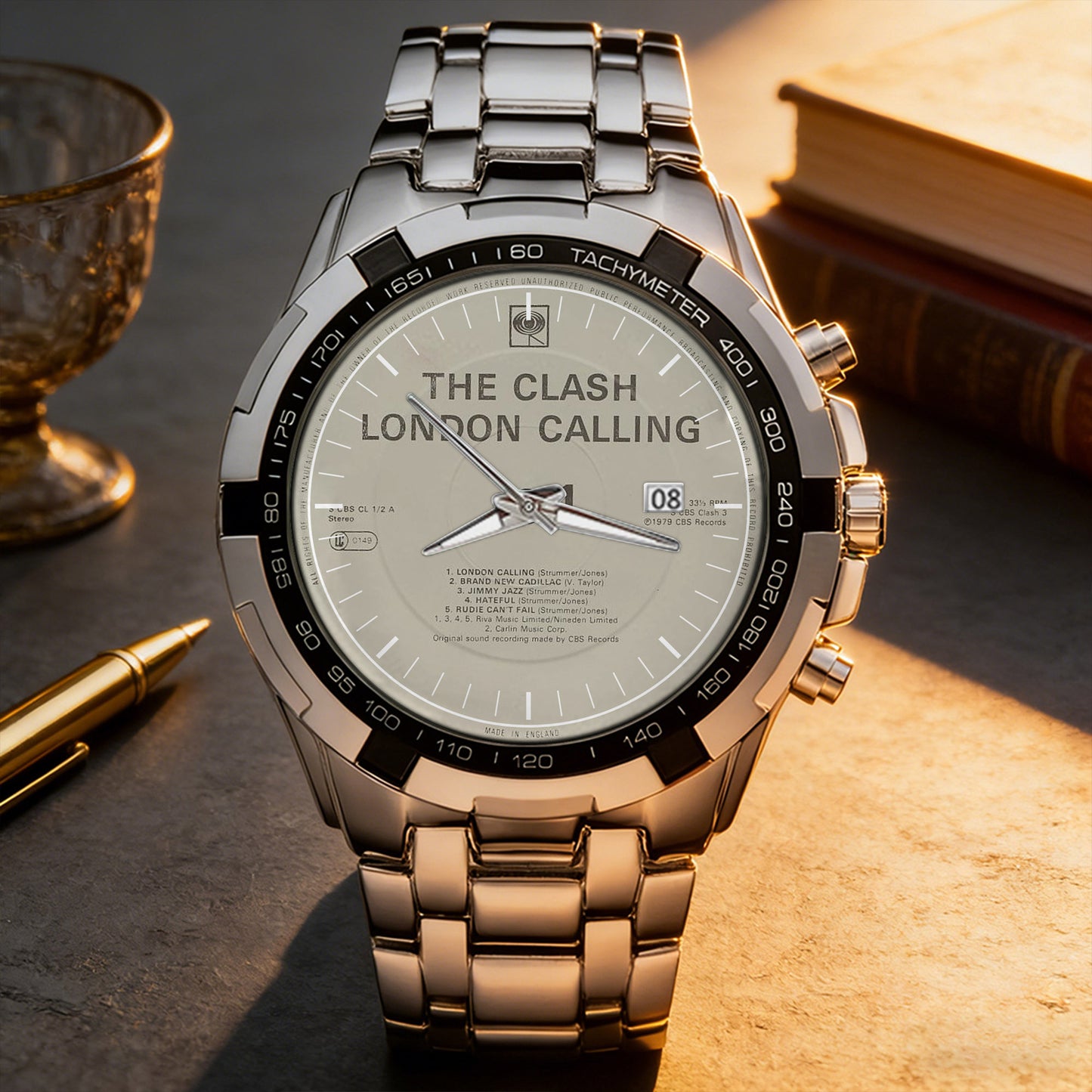 The Clash Albums Collection Watch - Multiple Classic Album Designs Available